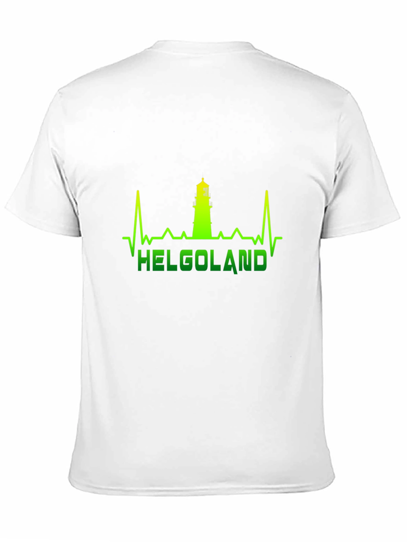 Helgoland Lighthouse Heartbeat T-Shirt