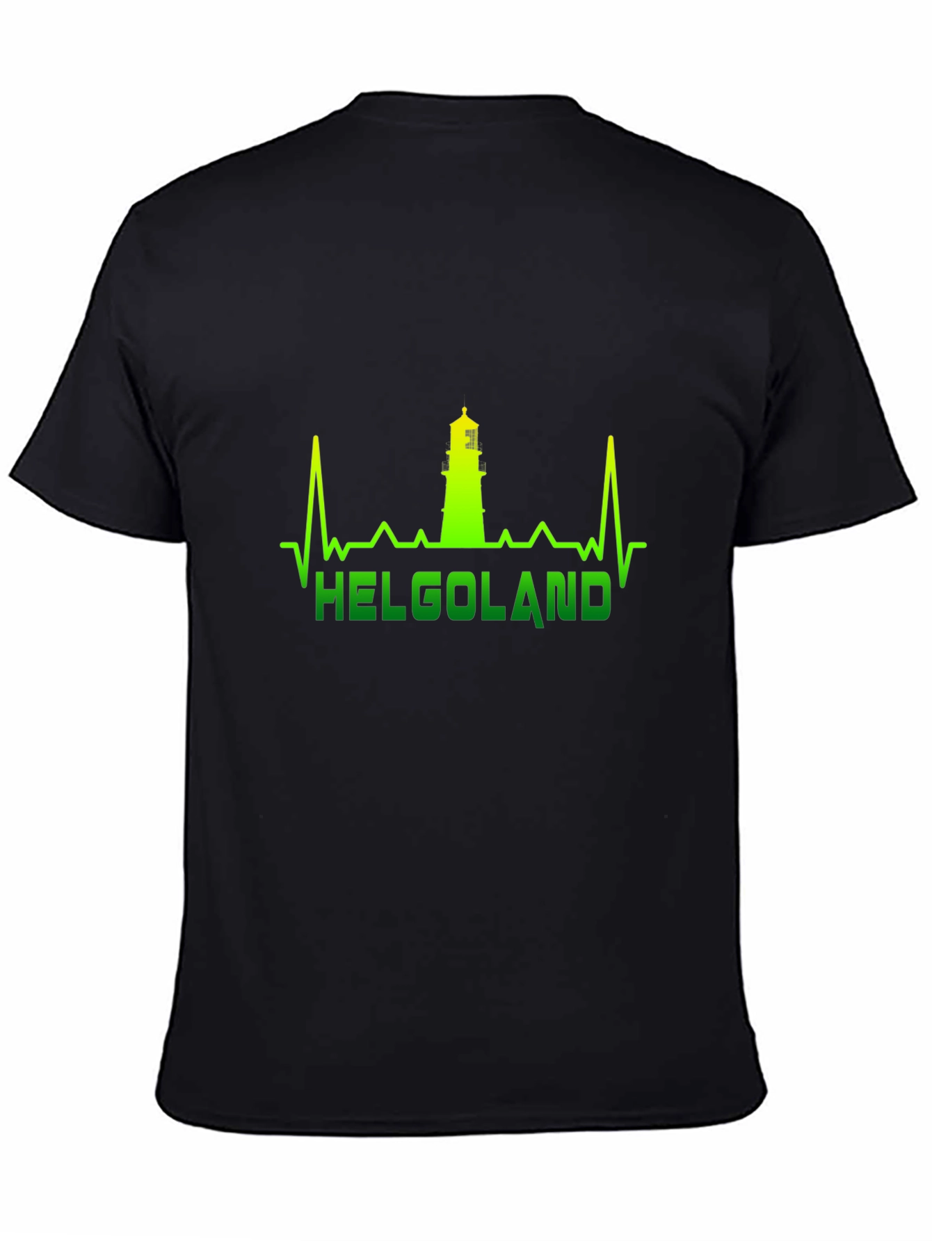 Helgoland Lighthouse Heartbeat T-Shirt
