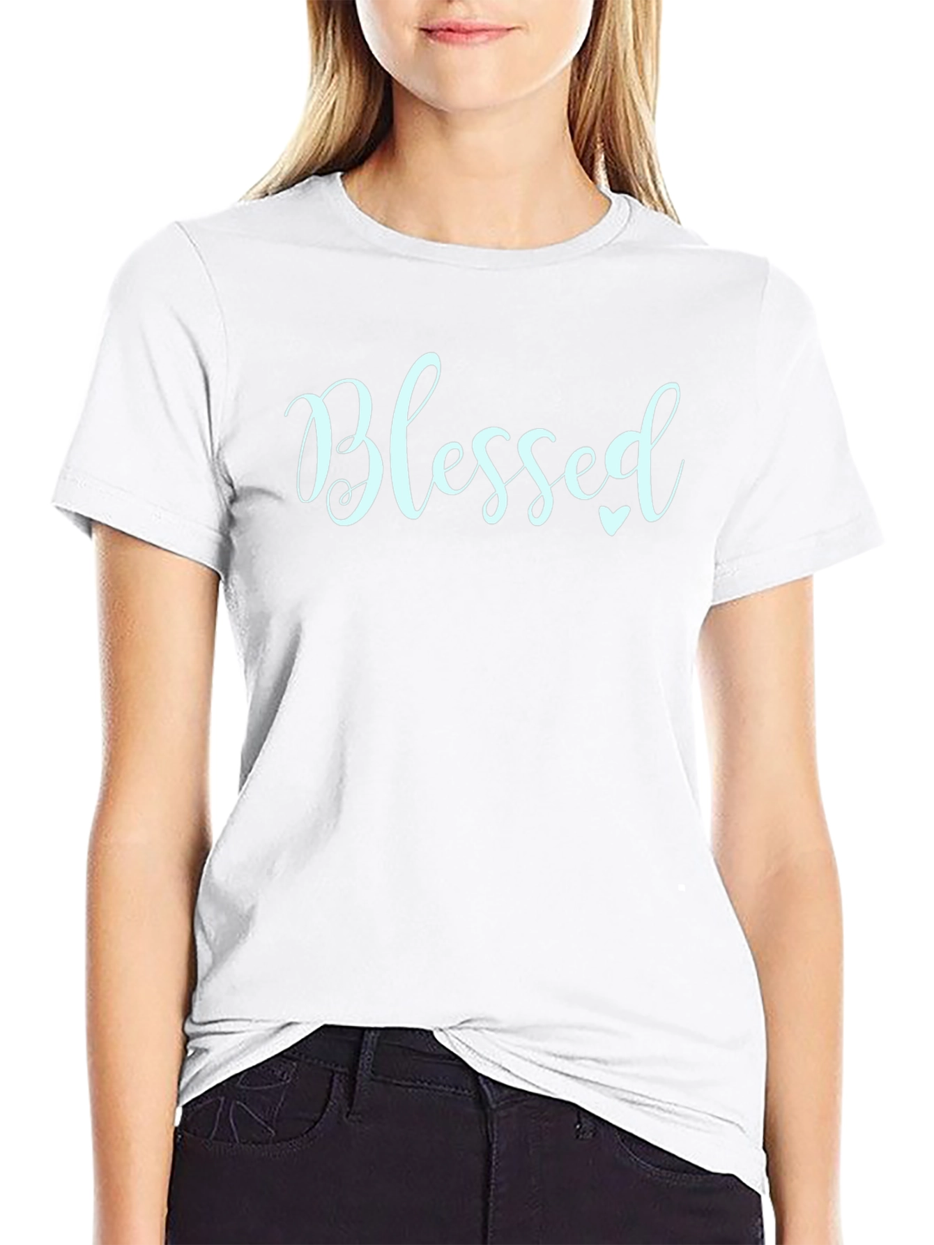 Blessed Graphic Tee - Soft Cotton Blend