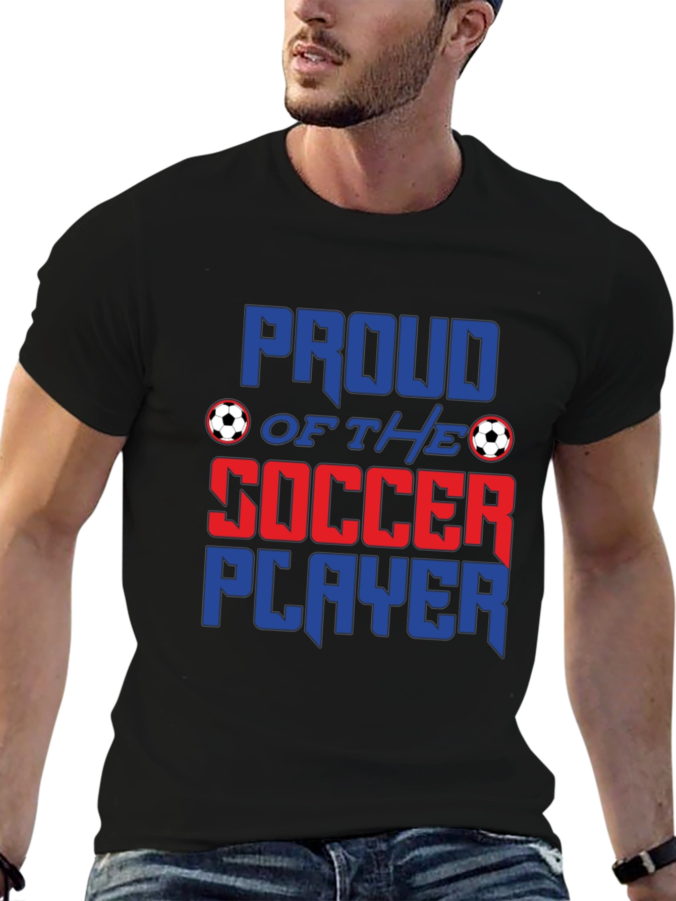 Proud Soccer Player T-Shirt - Stylish & Comfortable