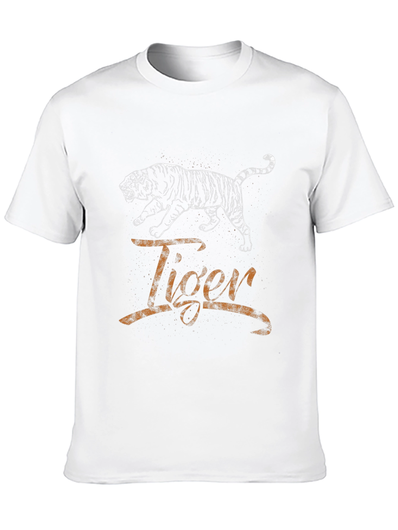 Tiger Graphic T-Shirt - Mens Black Tee