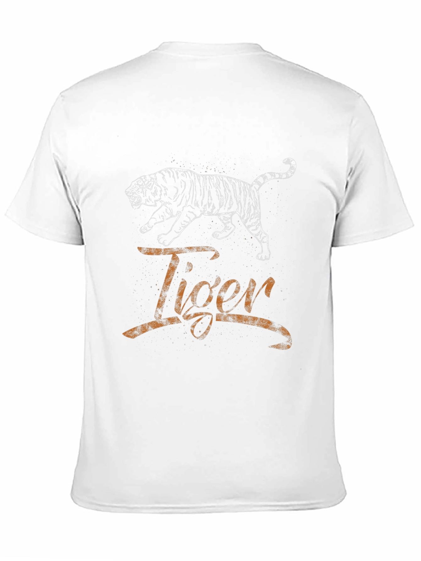 Tiger Graphic T-Shirt - Mens Black Tee