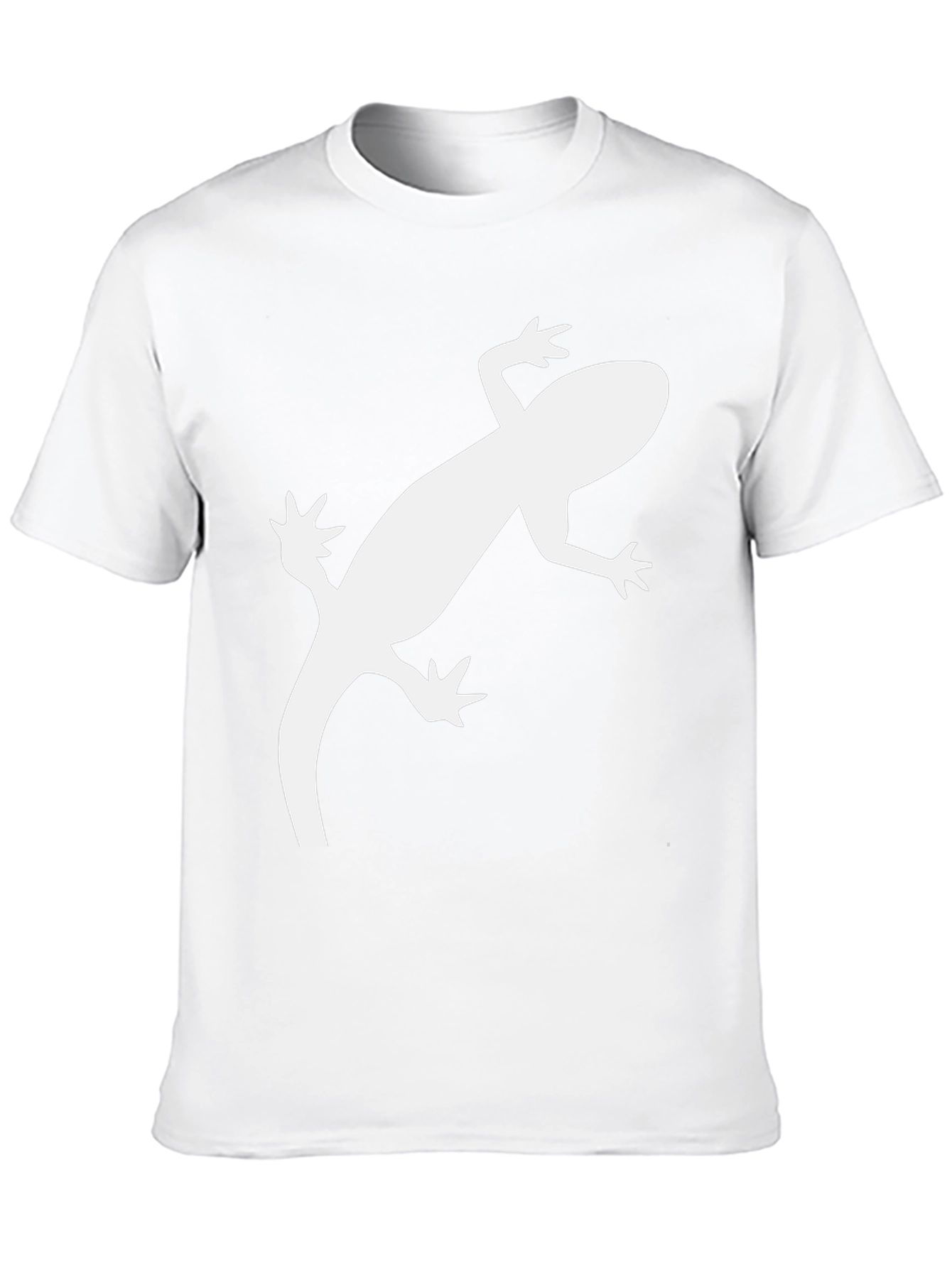 Cool Gecko Graphic Tee - Black Casual T-Shirt