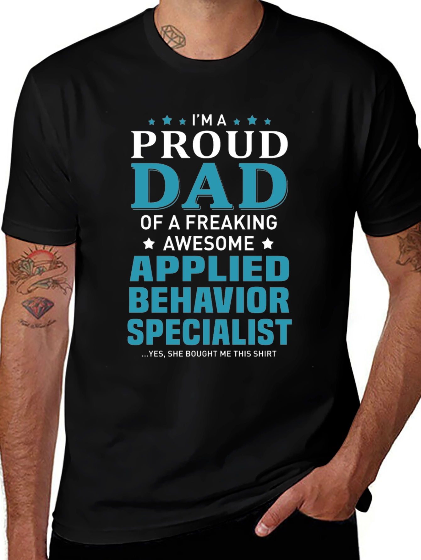 Proud Dad Applied Behavior Specialist T-Shirt