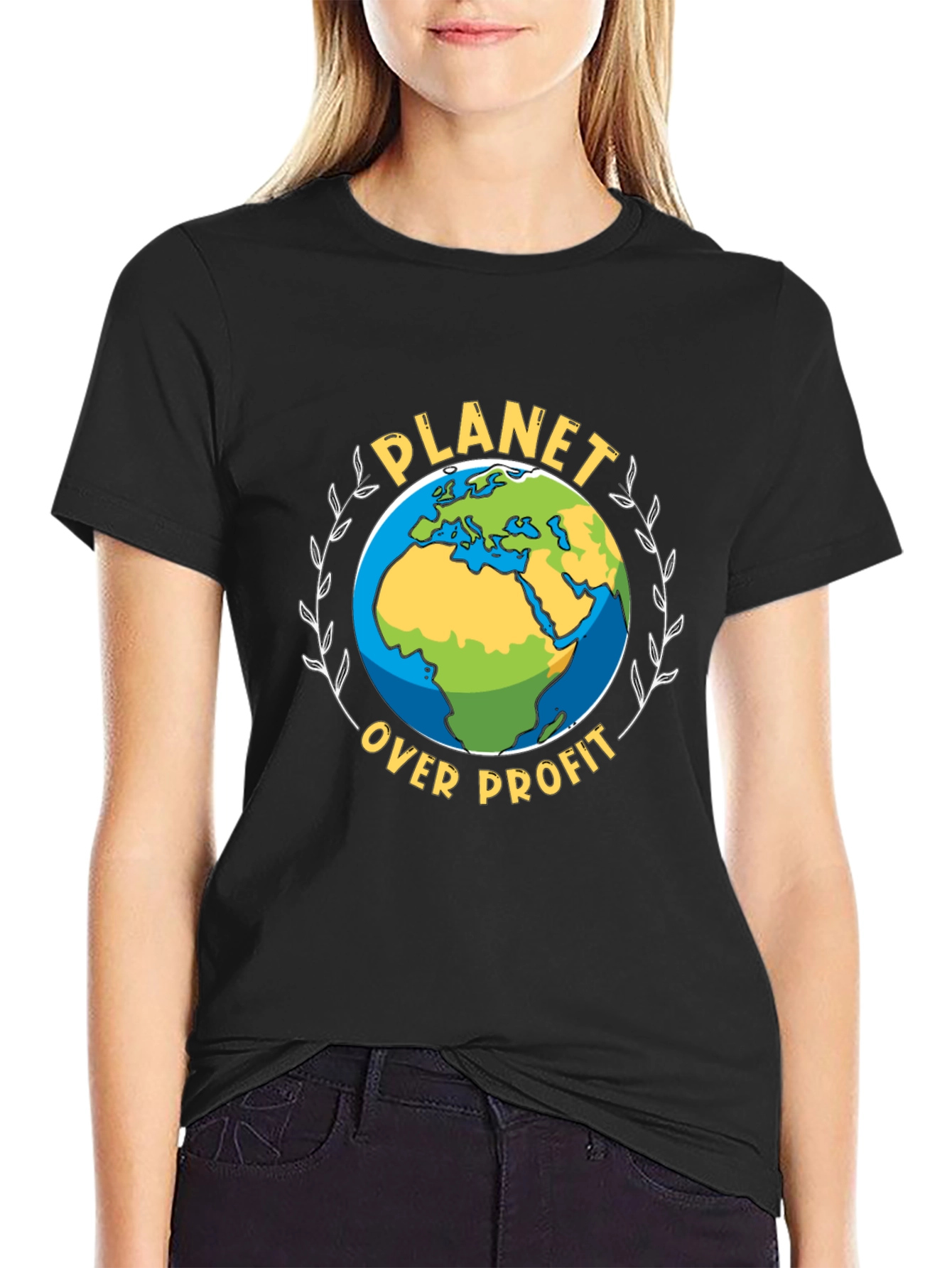Planet Over Profit Graphic T-Shirt