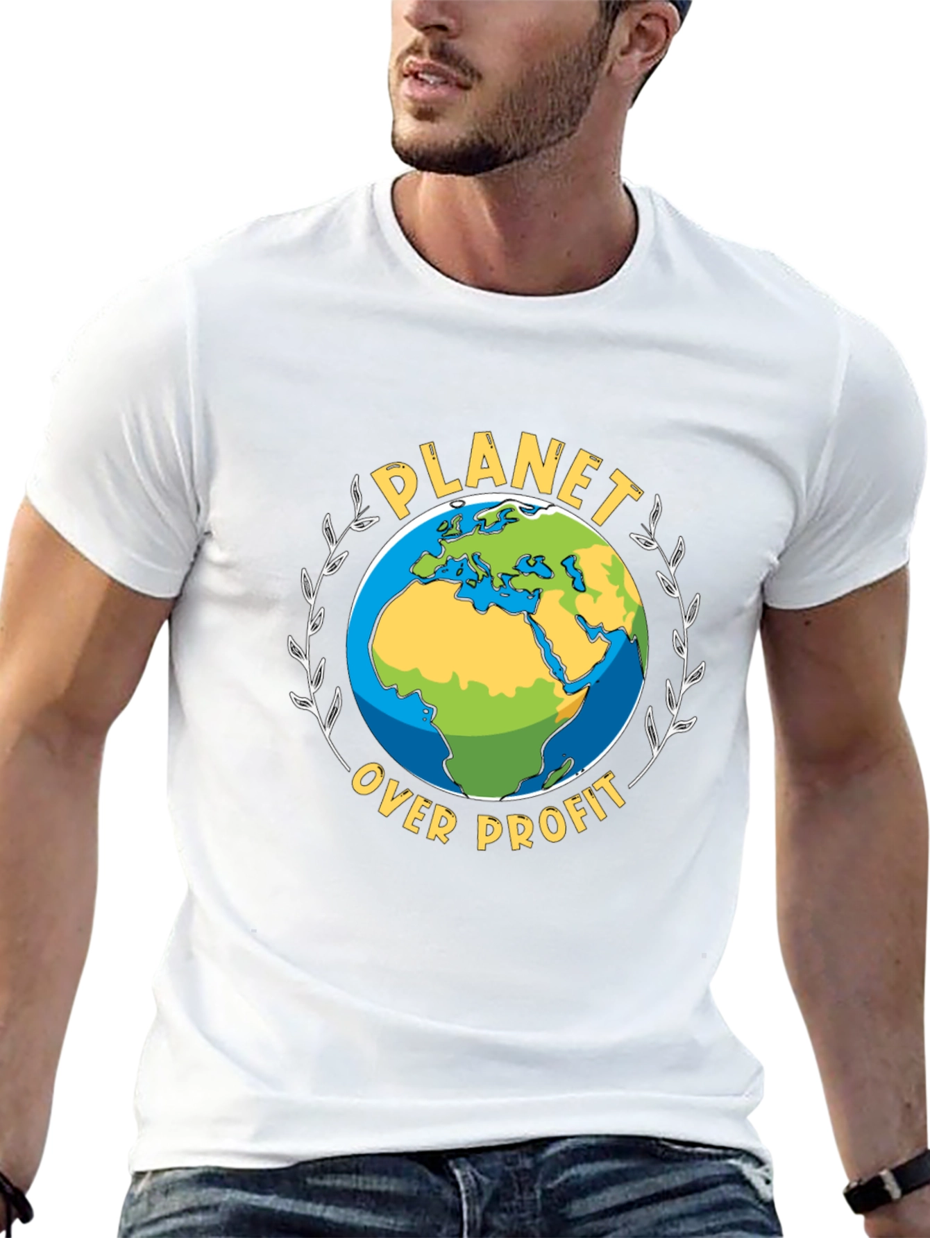 Planet Over Profit Graphic T-Shirt