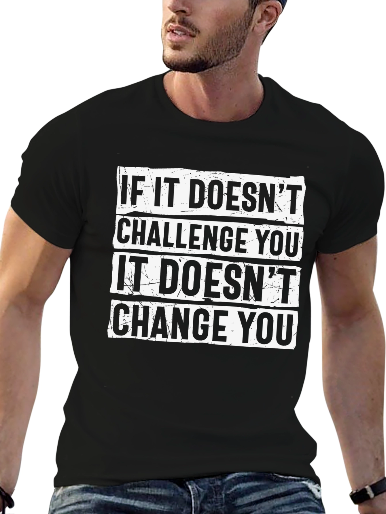 Motivational T-Shirt: Challenge & Change