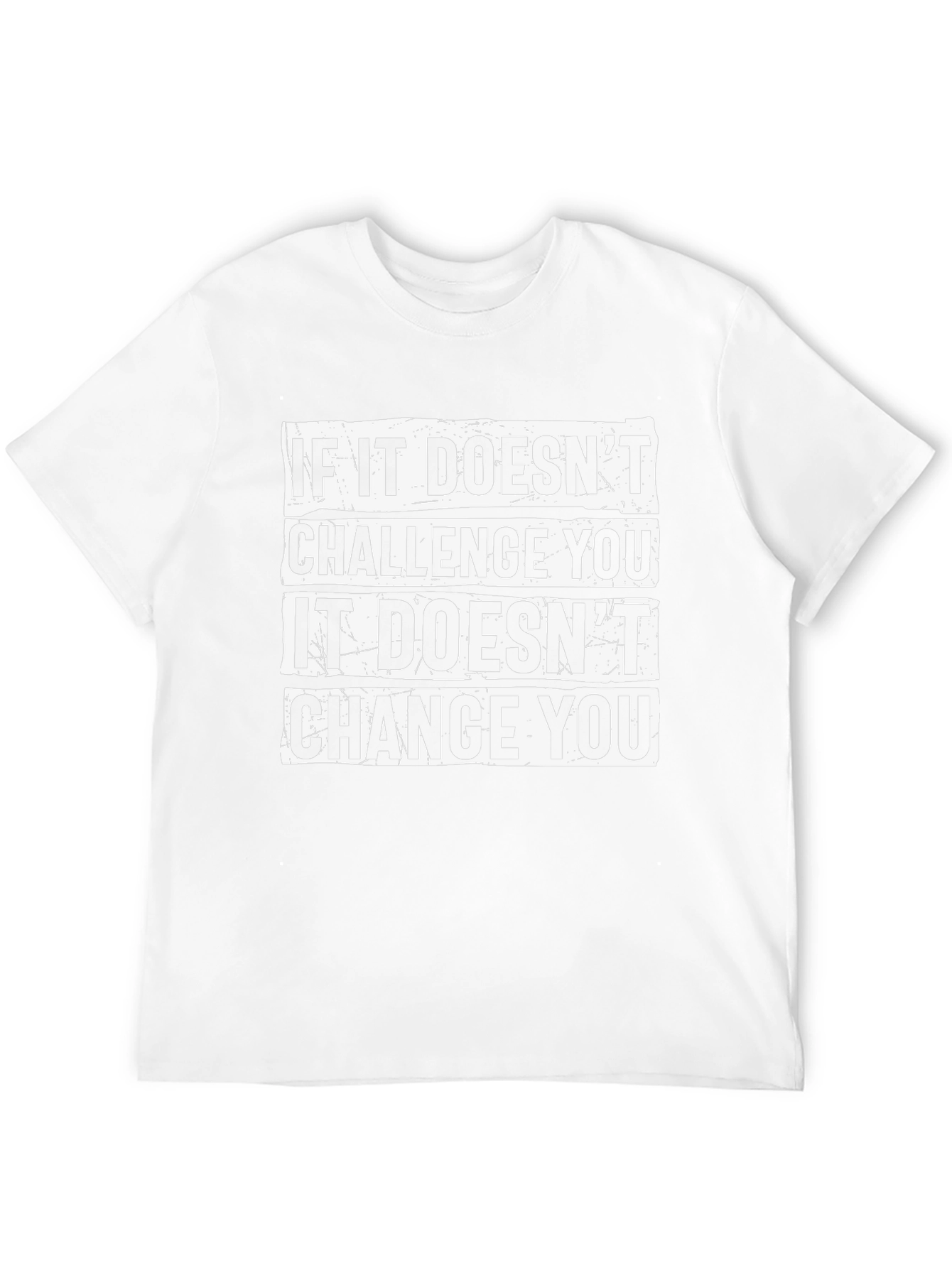 Motivational T-Shirt: Challenge & Change
