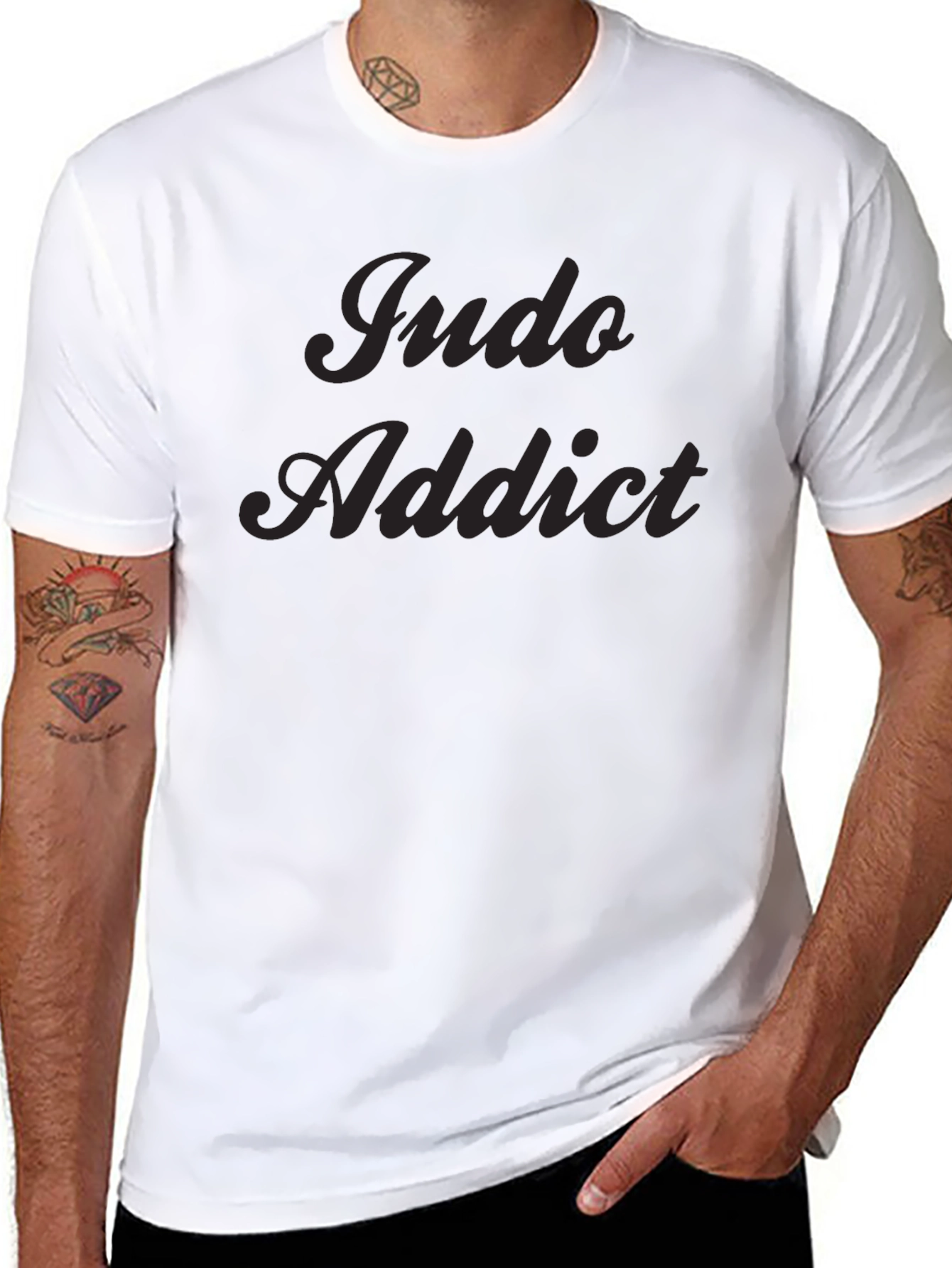 Judo Addict Black T-Shirt