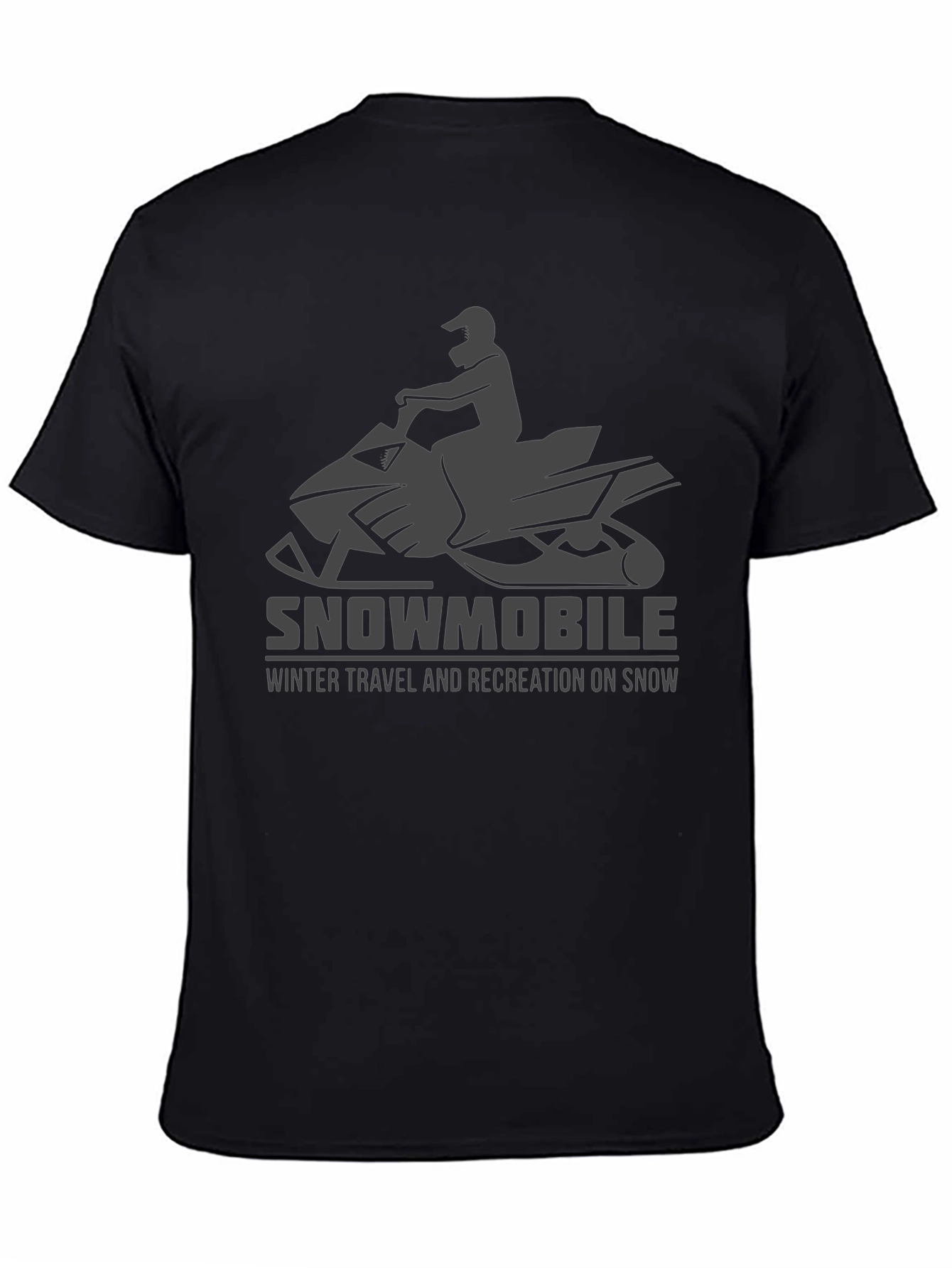 Snowmobile T-Shirt: Winter Adventure Apparel