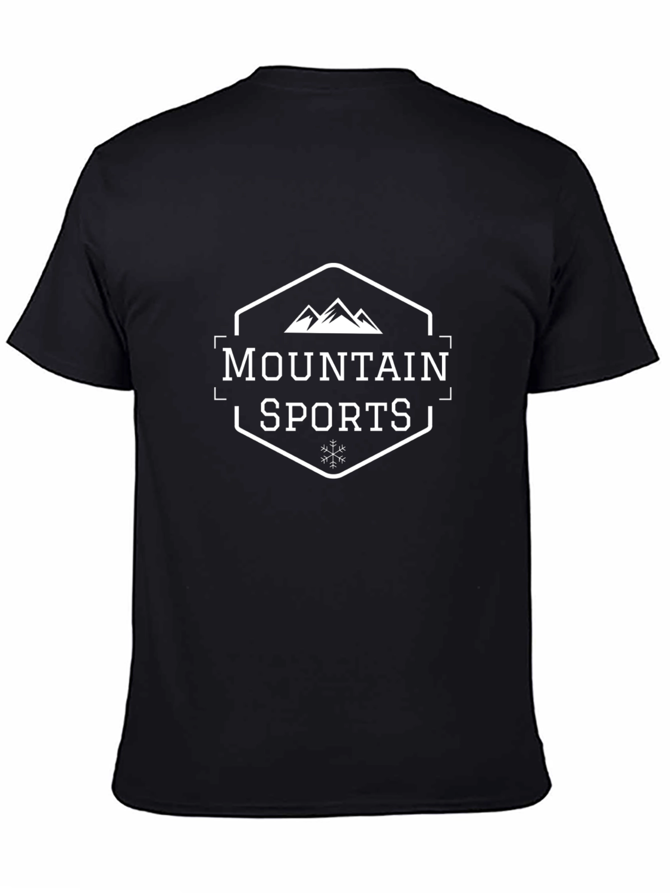 Mountain Sports Graphic Tee - Black