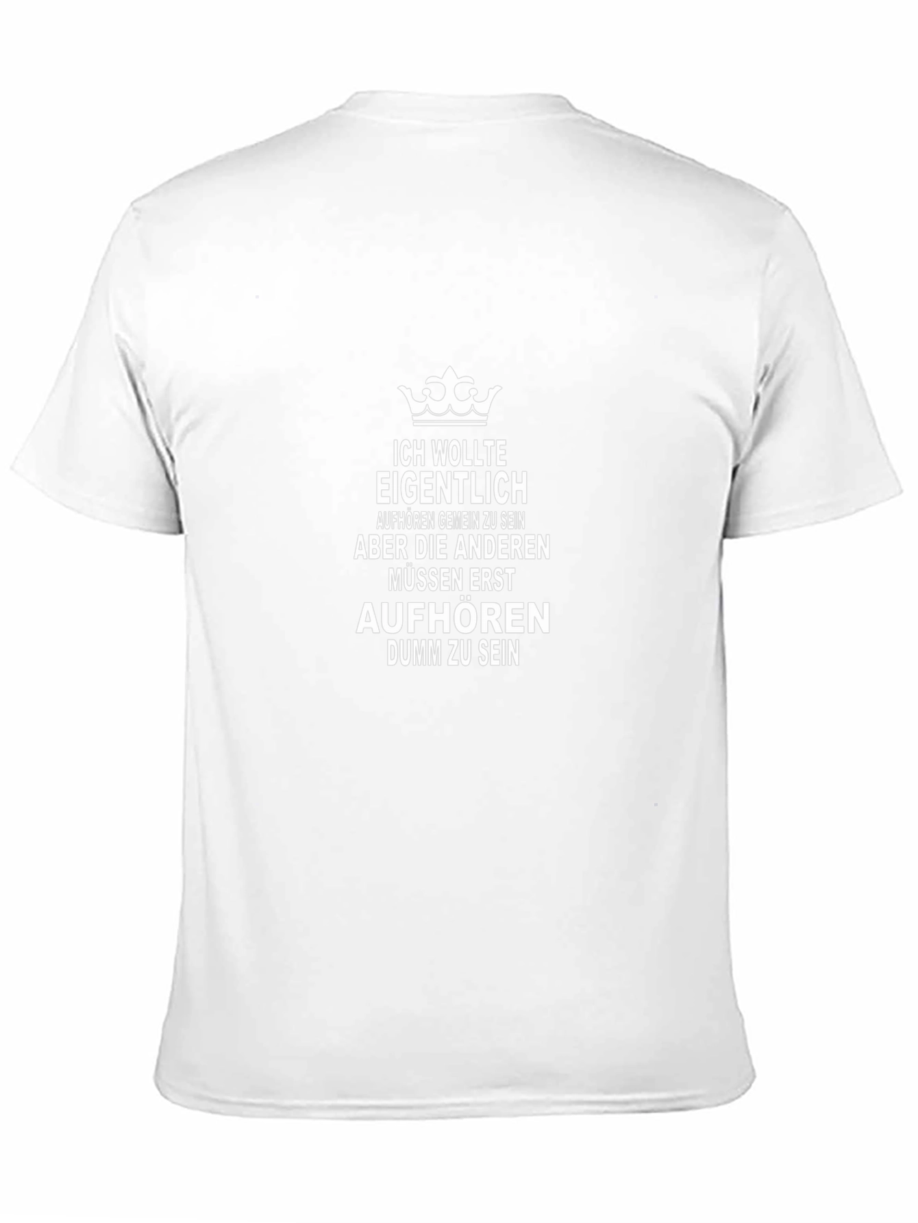 Humorous German Slogan Graphic Tee