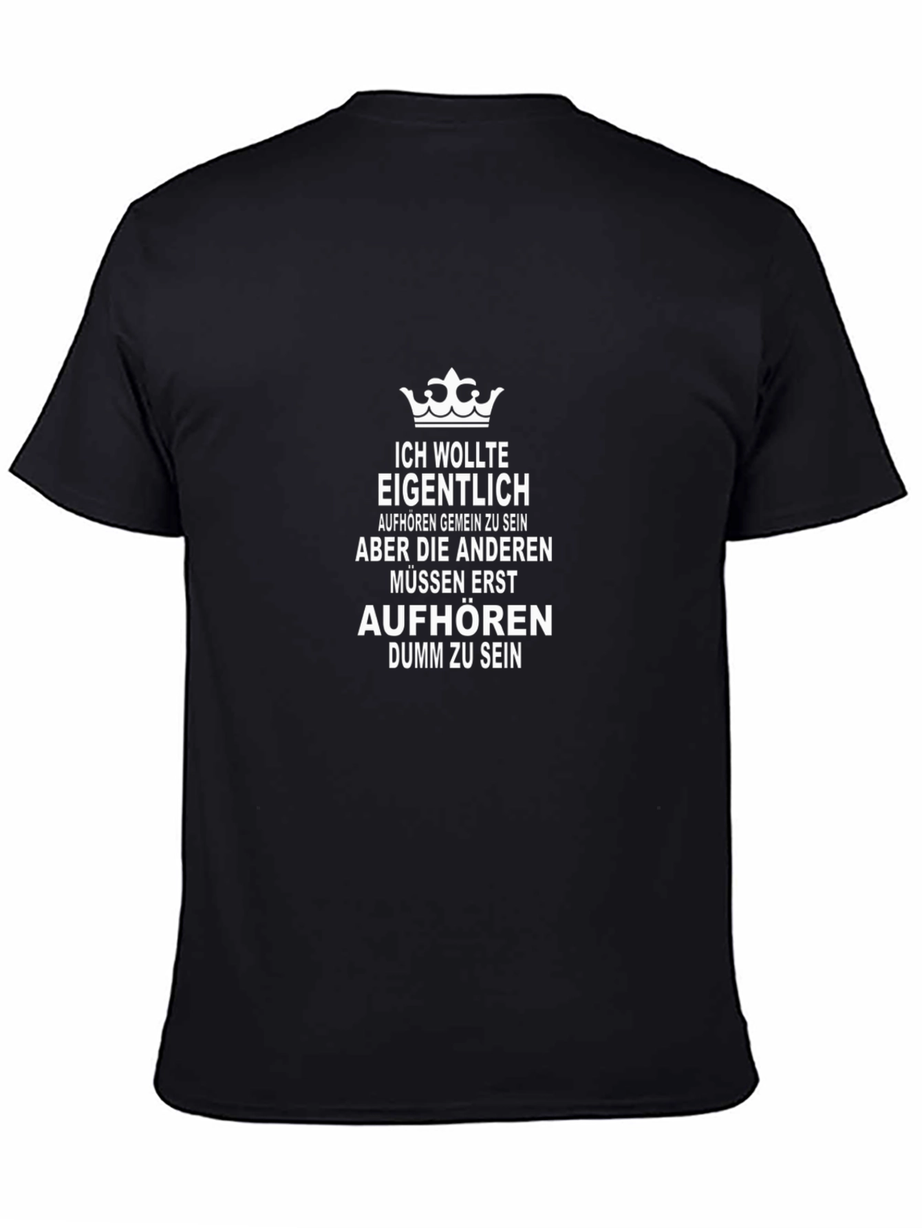 Humorous German Slogan Graphic Tee
