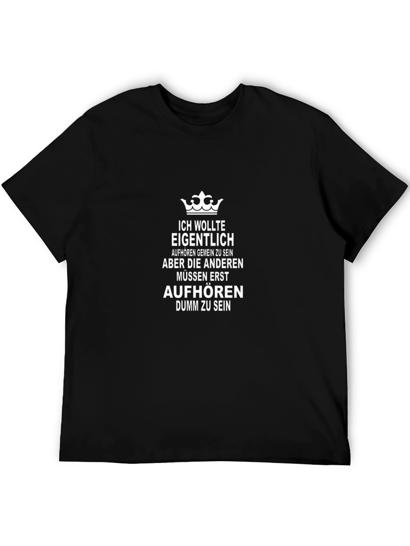 Humorous German Slogan Graphic Tee