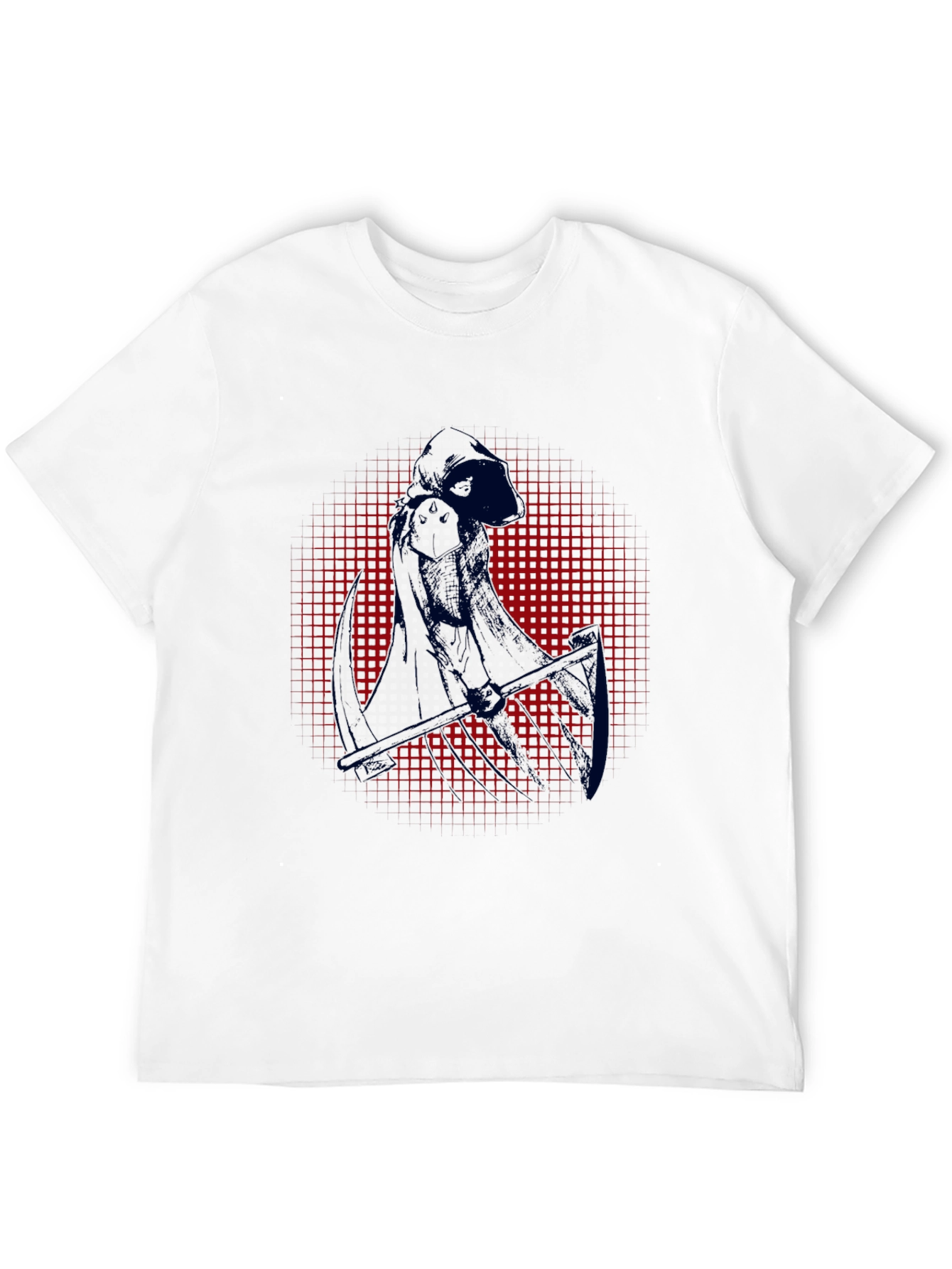Grim Reaper Graphic Tee - Dark Humor T-Shirt