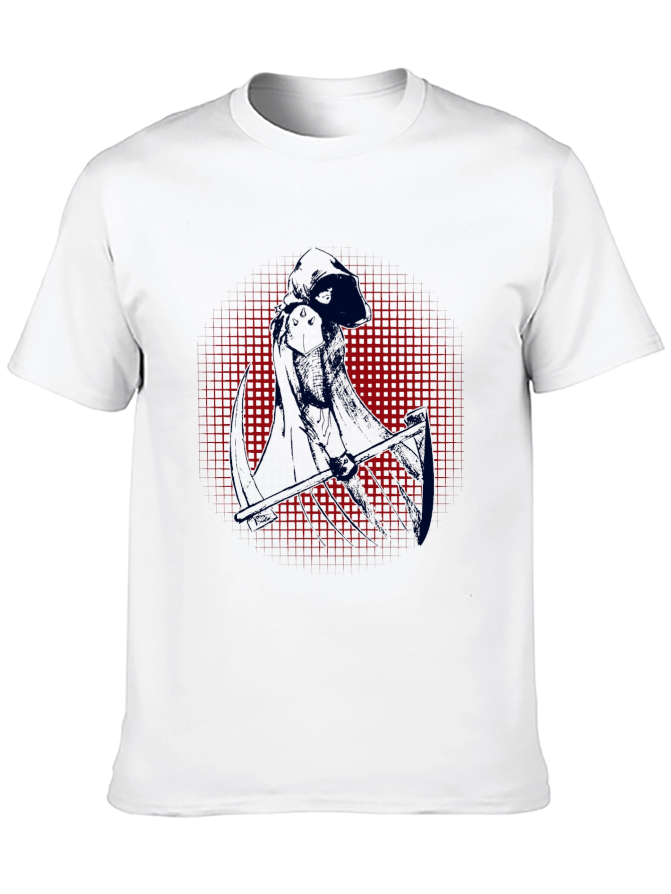 Grim Reaper Graphic Tee - Dark Humor T-Shirt