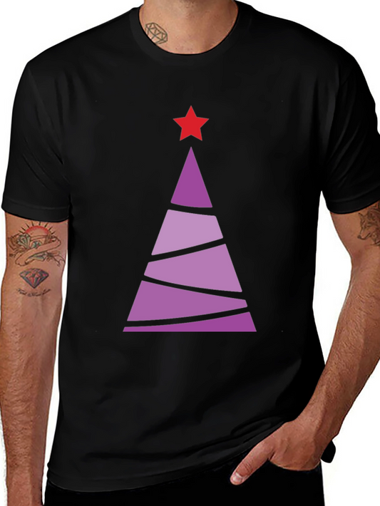 Festive Holiday Tree Graphic Tee