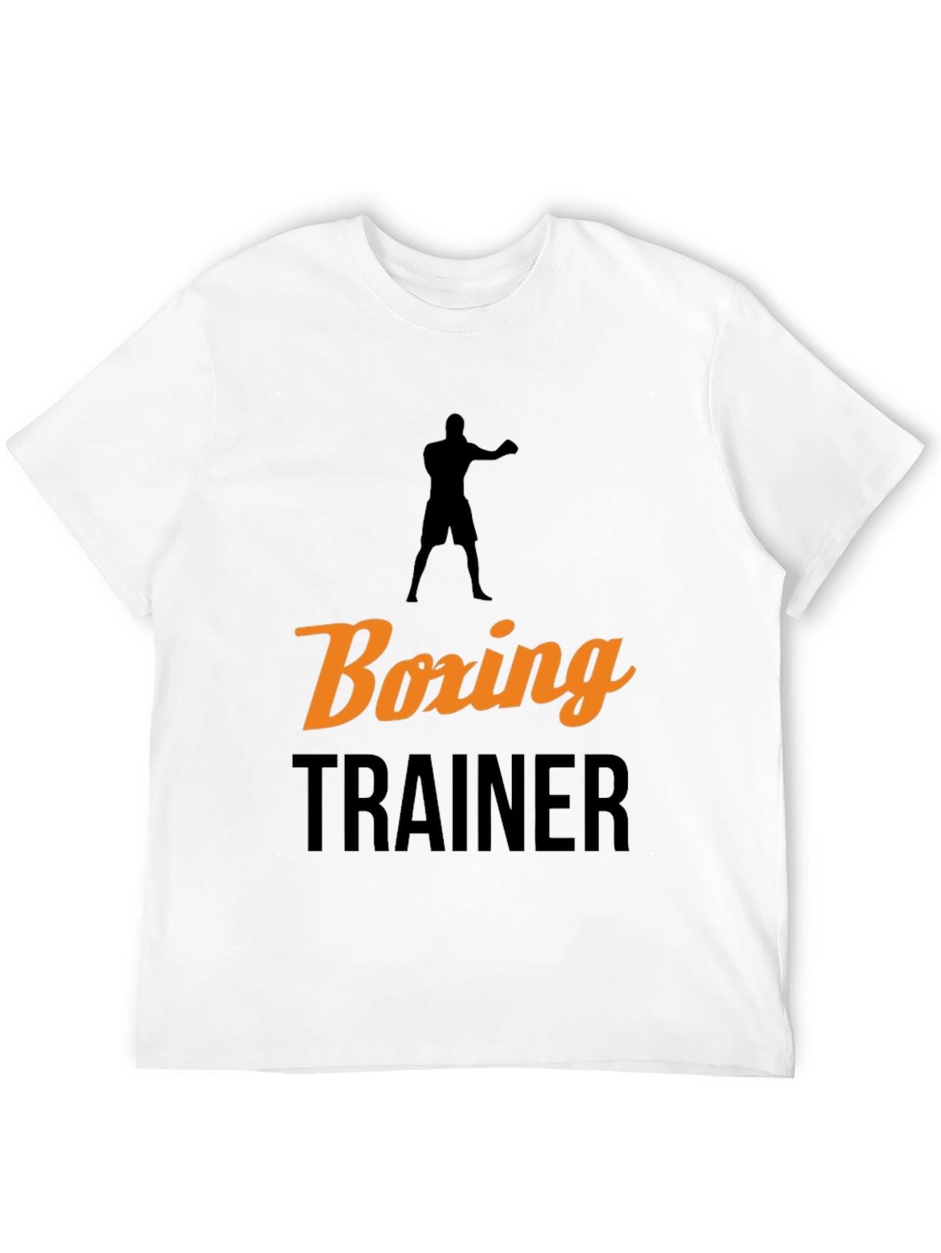 Boxing Trainer Graphic Tee - Sport Enthusiast Apparel