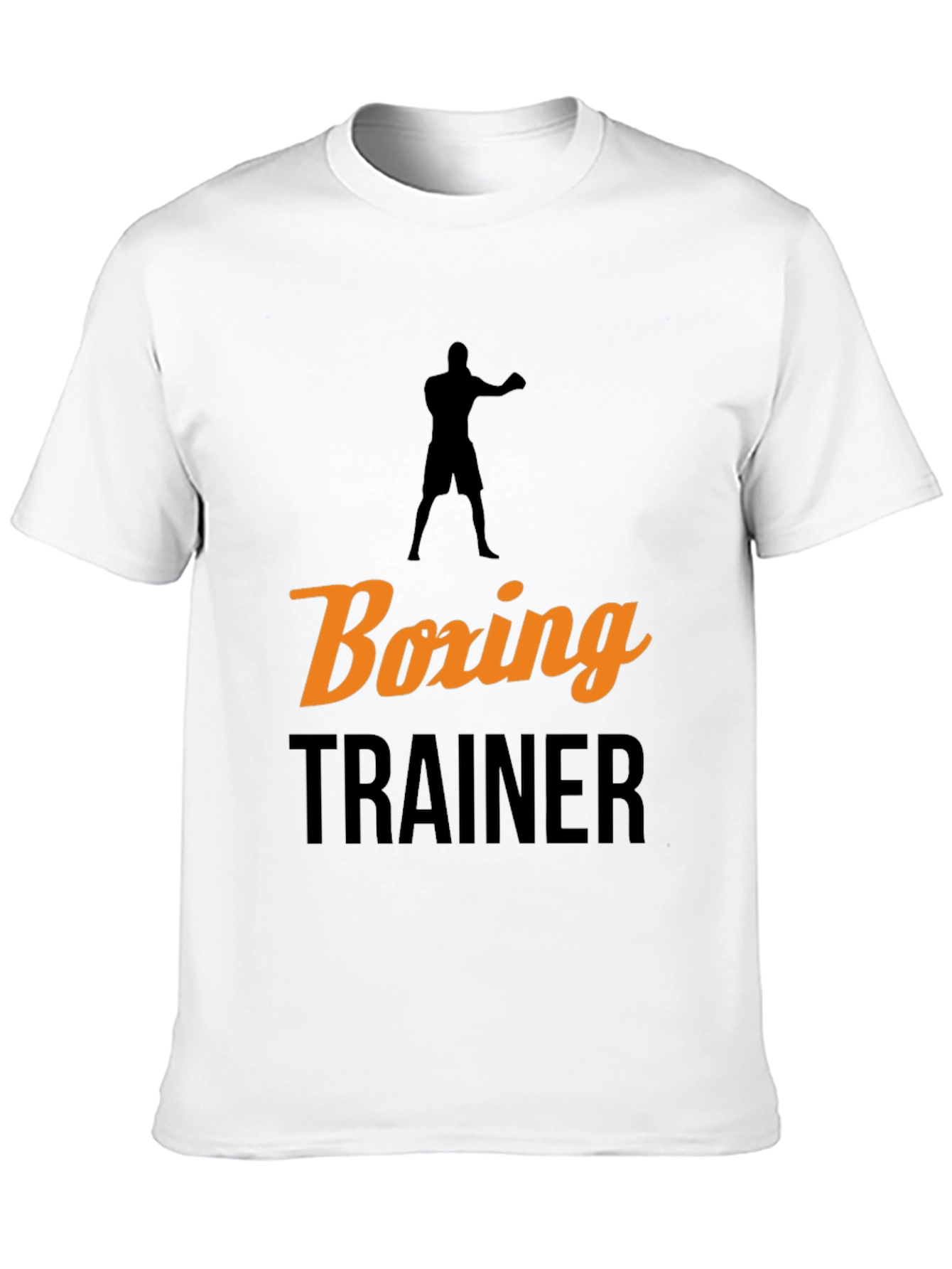 Boxing Trainer Graphic Tee - Sport Enthusiast Apparel
