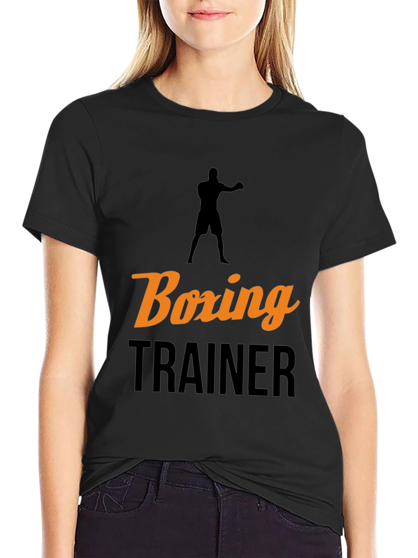 Boxing Trainer Graphic Tee - Sport Enthusiast Apparel
