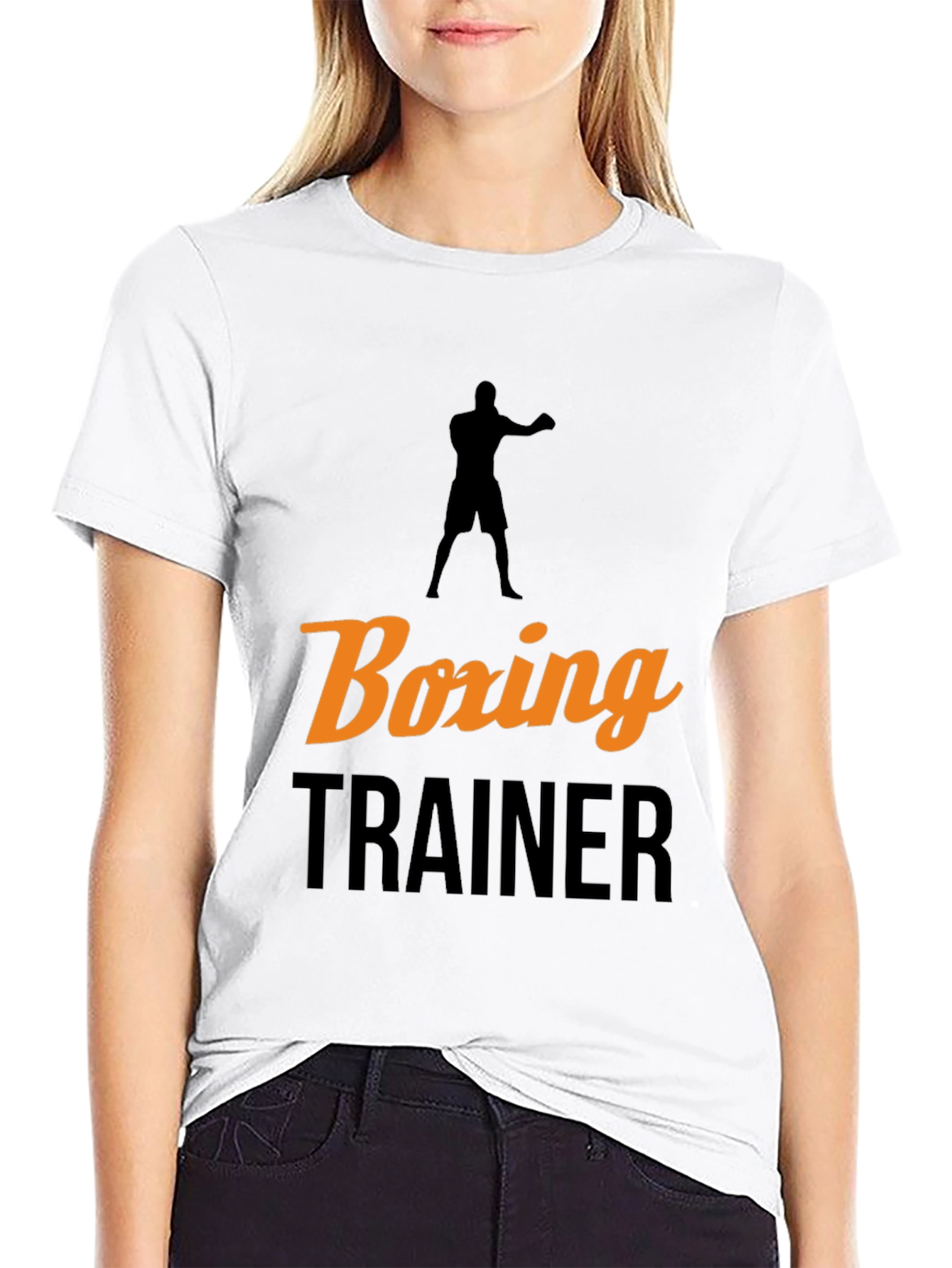 Boxing Trainer Graphic Tee - Sport Enthusiast Apparel