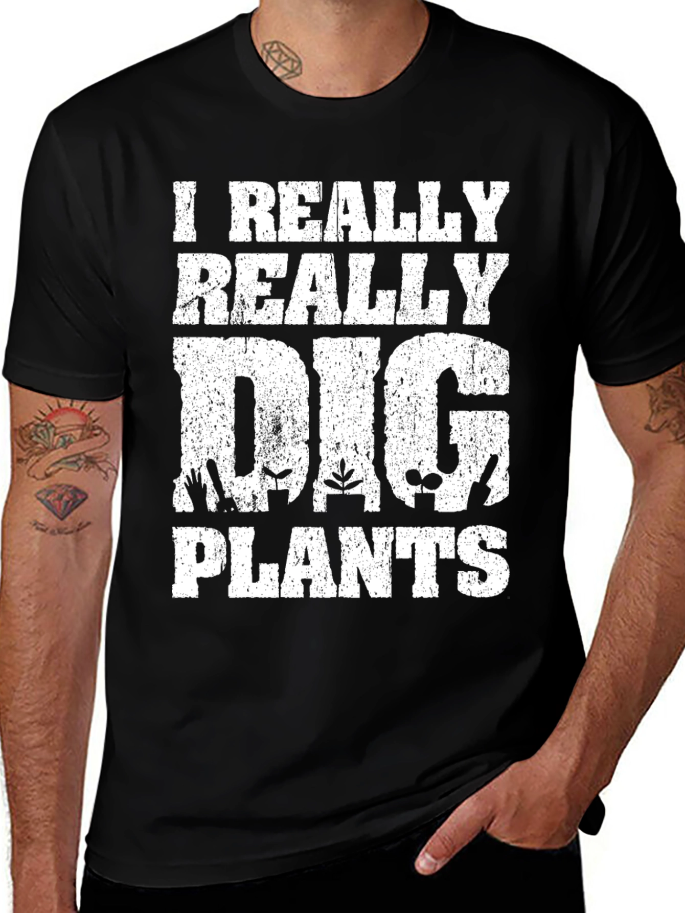 I Really Dig Plants Graphic Tee