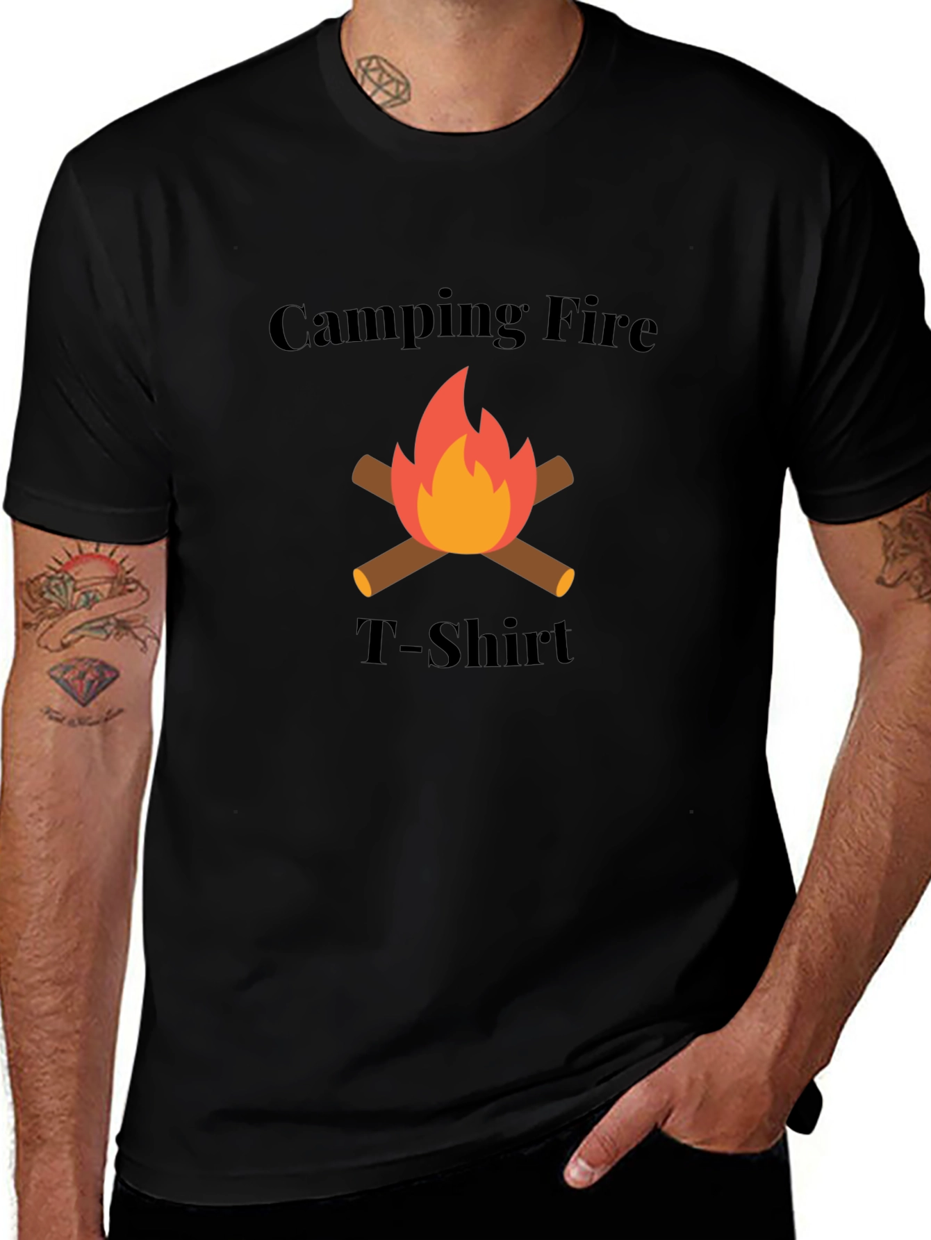 Camping Fire T-Shirt - Adventure Apparel