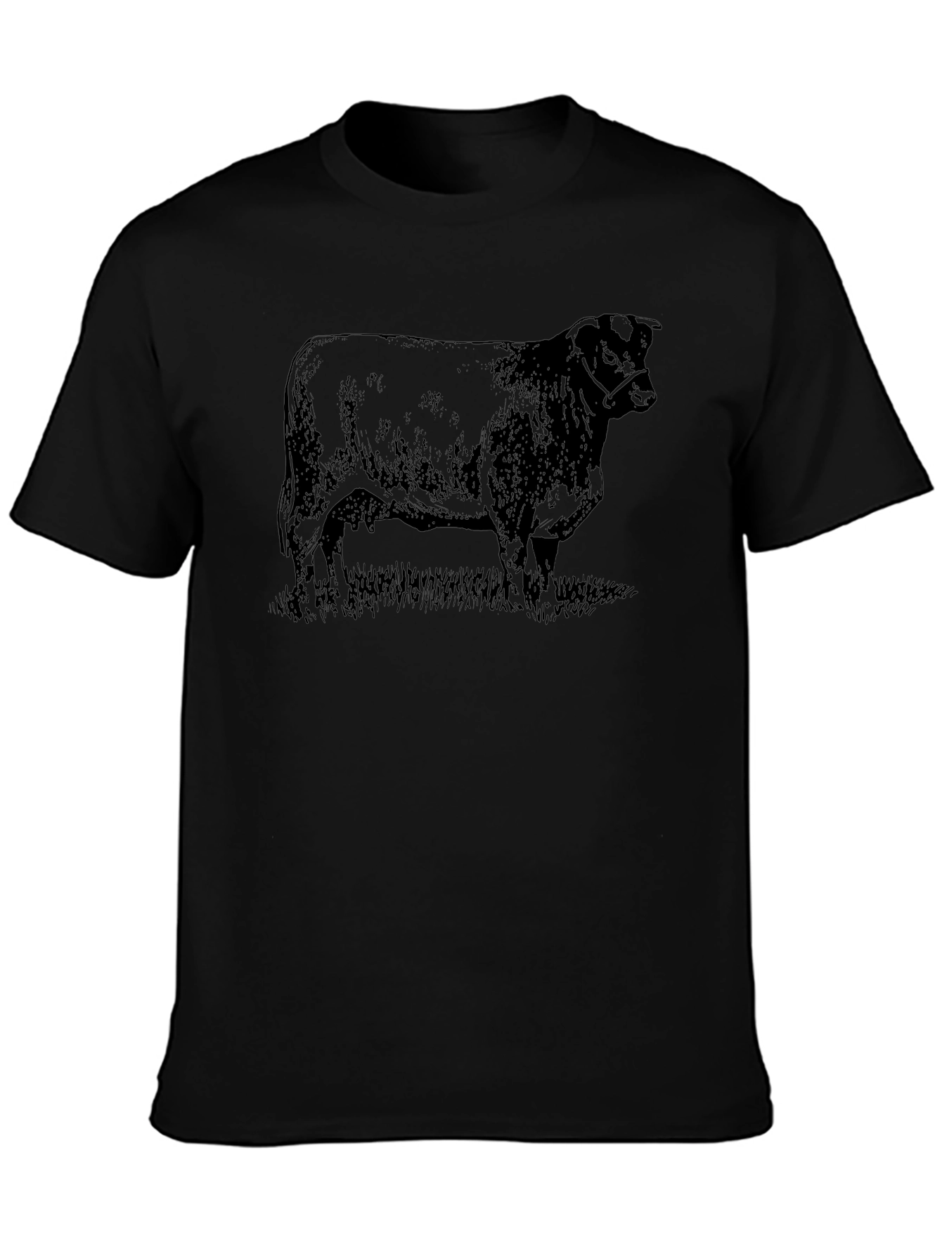 Black Angus Bull Graphic Tee