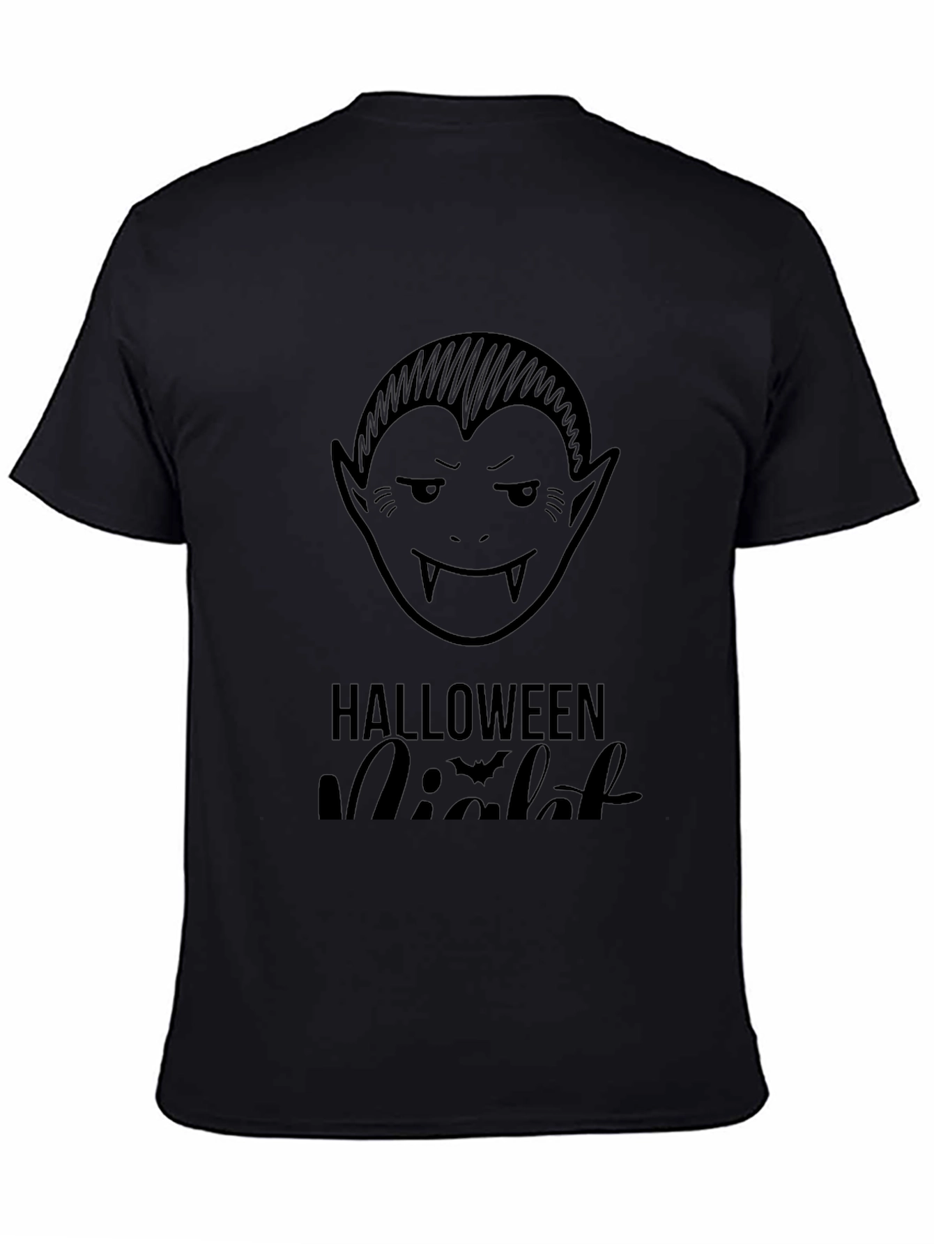 Halloween Night Vampire Graphic Tee