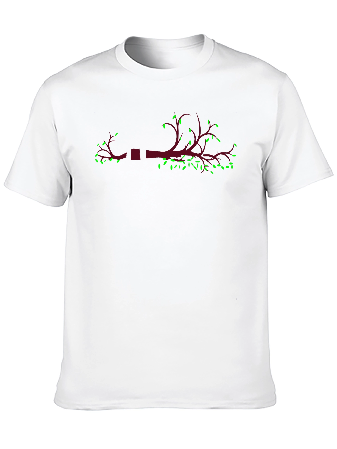 Nature Branch Graphic T-Shirt - Black
