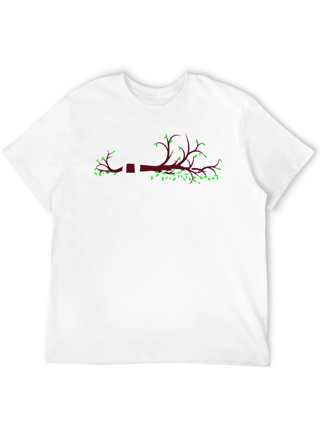 Nature Branch Graphic T-Shirt - Black
