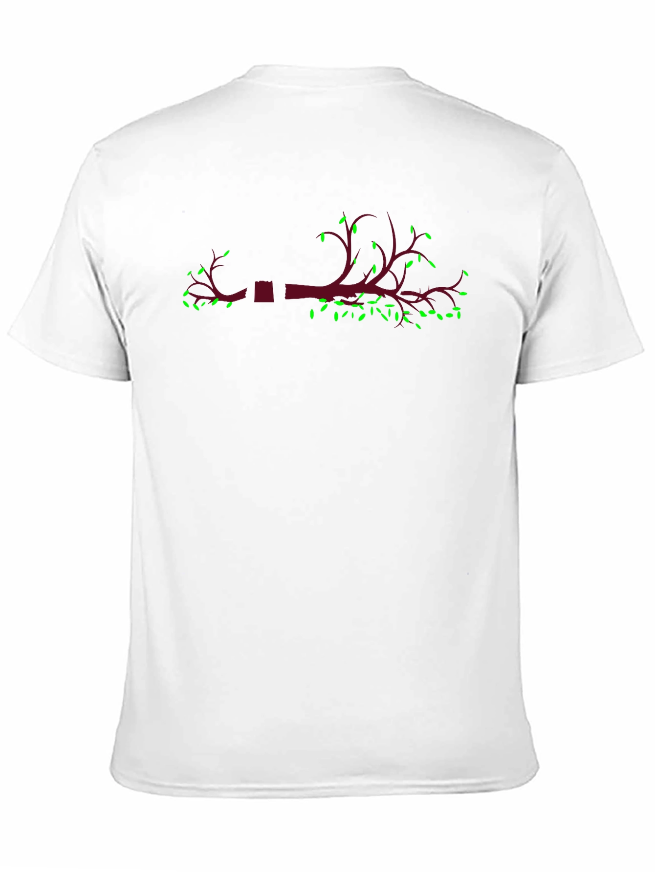 Nature Branch Graphic T-Shirt - Black