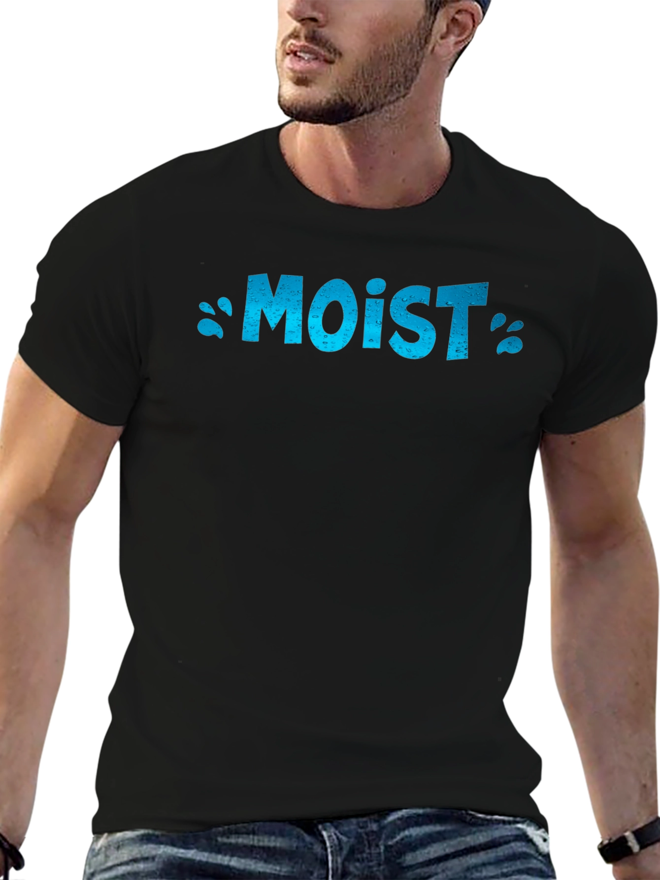 Moist Graphic T-Shirt - Novelty Design