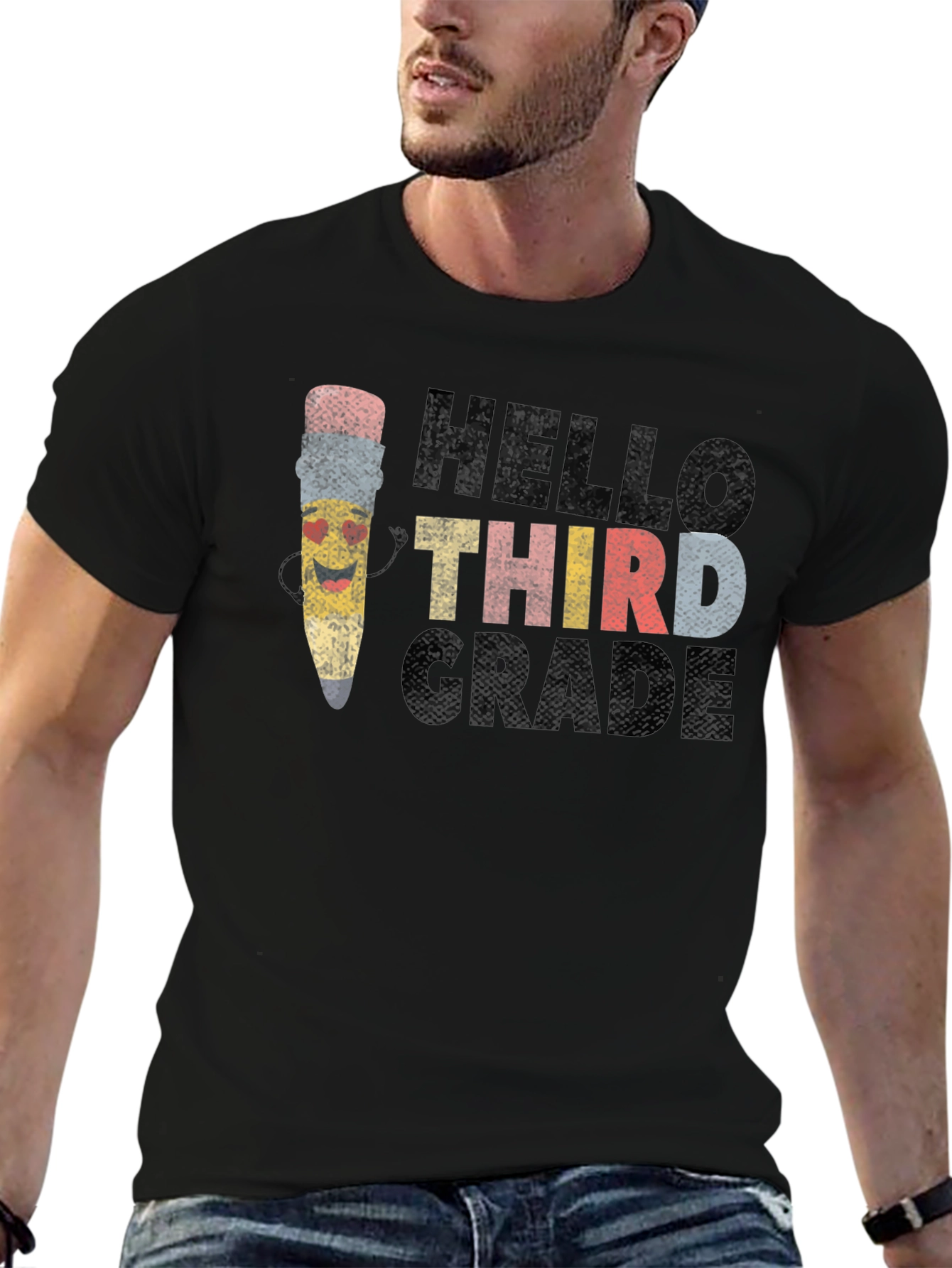 Hello Third Grade T-Shirt - Back to School Tee