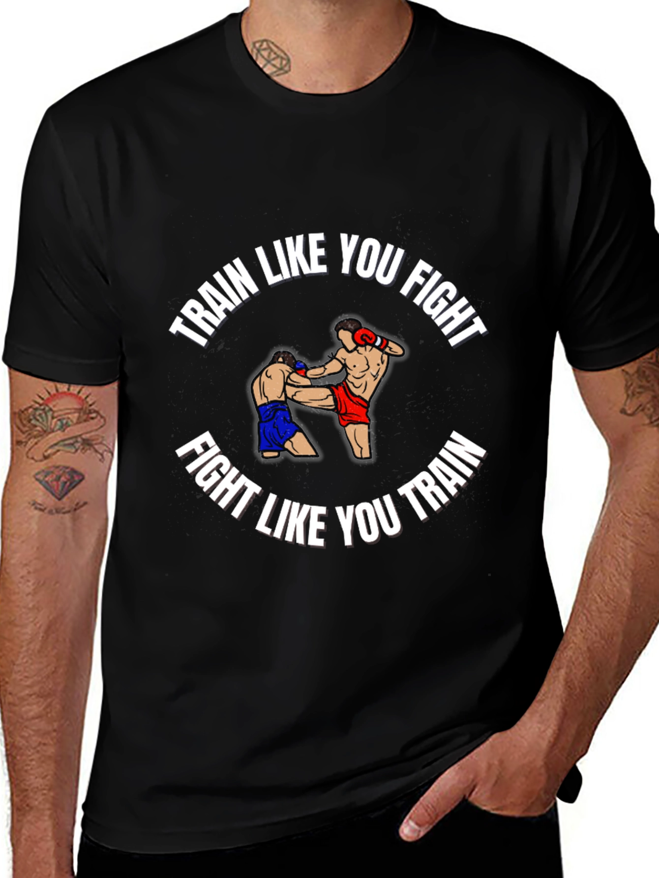 Train Like You Fight Graphic T-Shirt