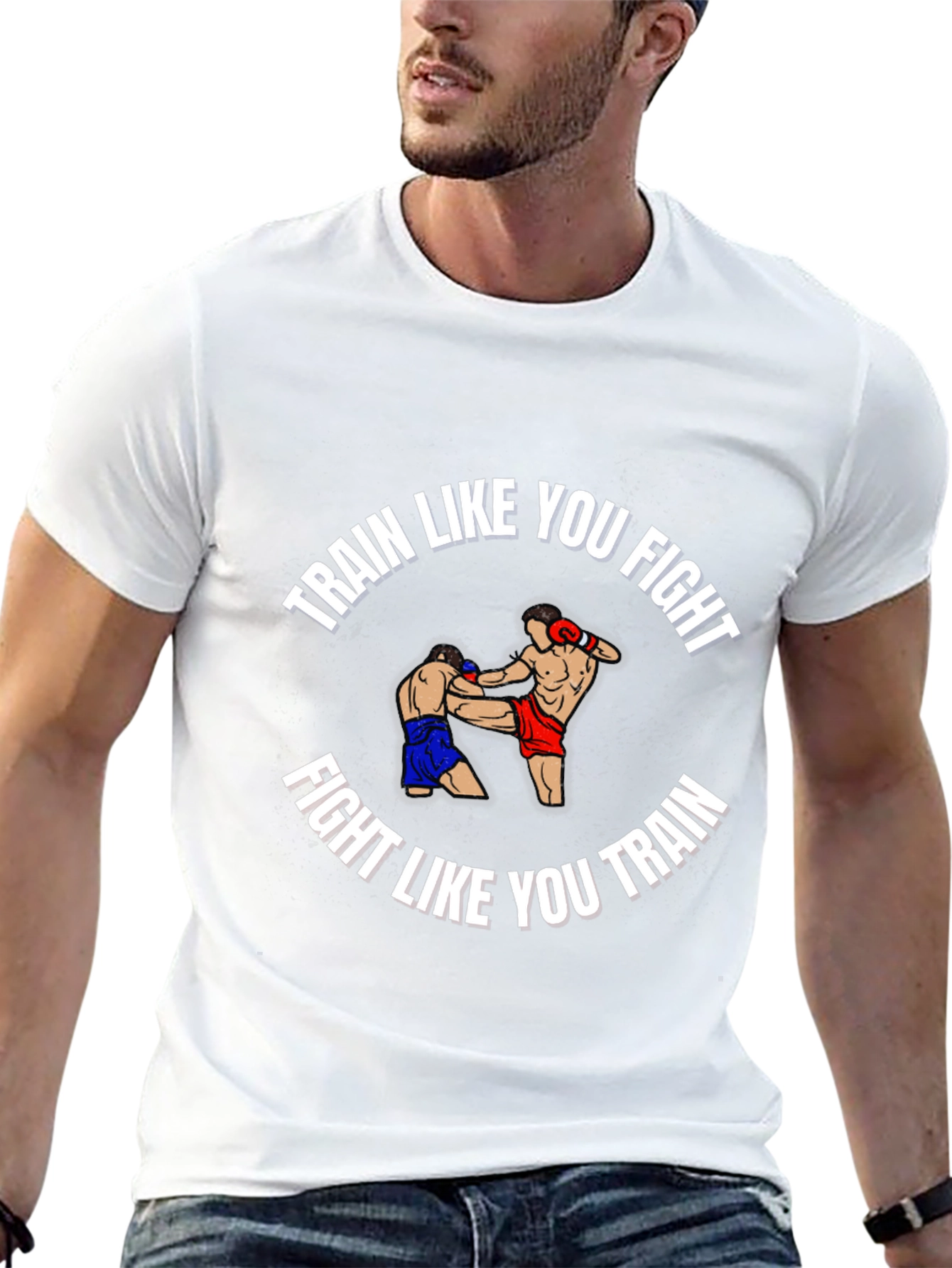 Train Like You Fight Graphic T-Shirt