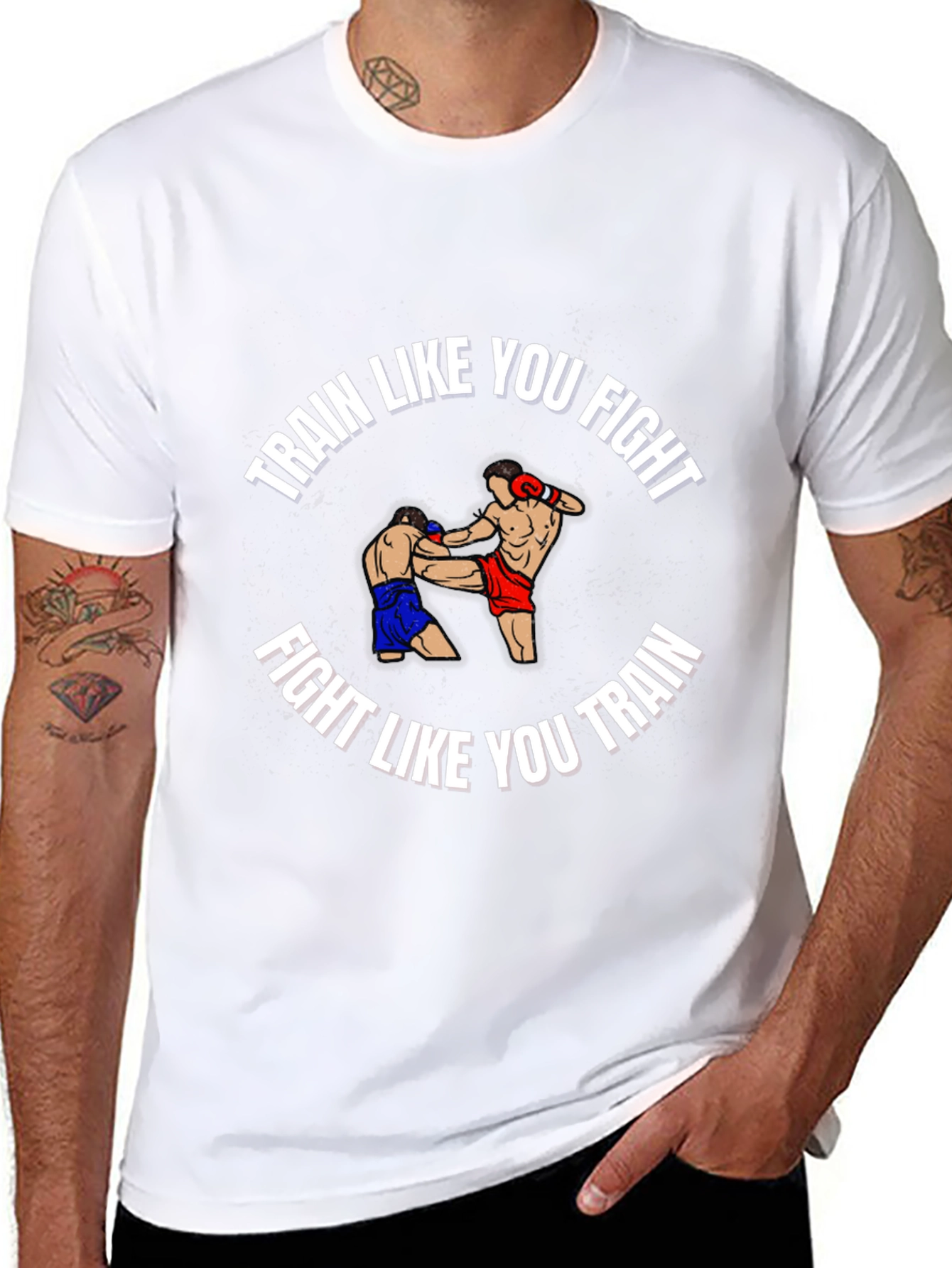 Train Like You Fight Graphic T-Shirt