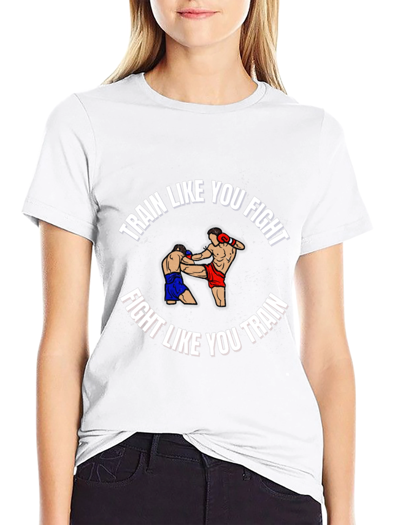 Train Like You Fight Graphic T-Shirt