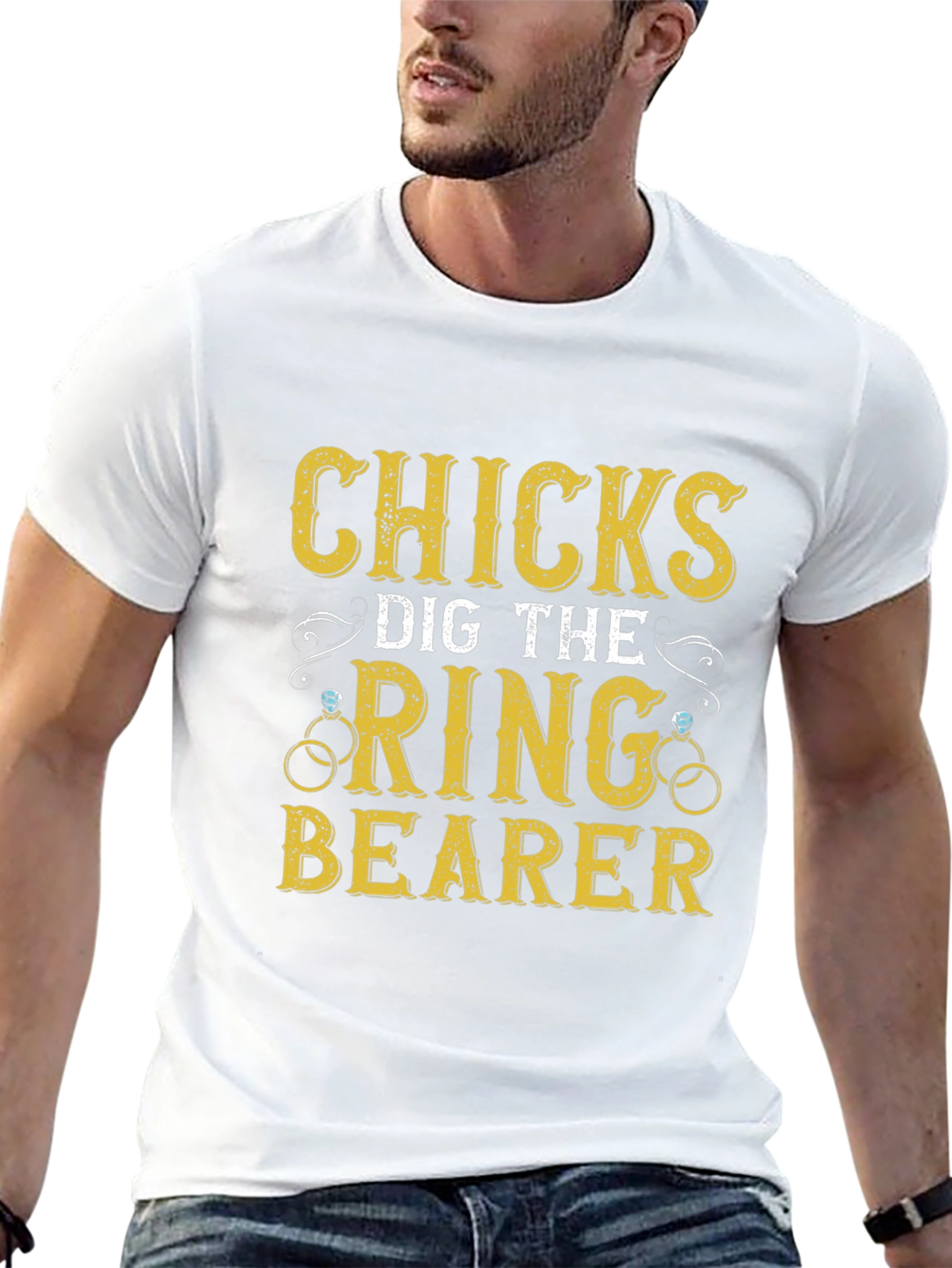 Funny Wedding Ring Bearer T-Shirt