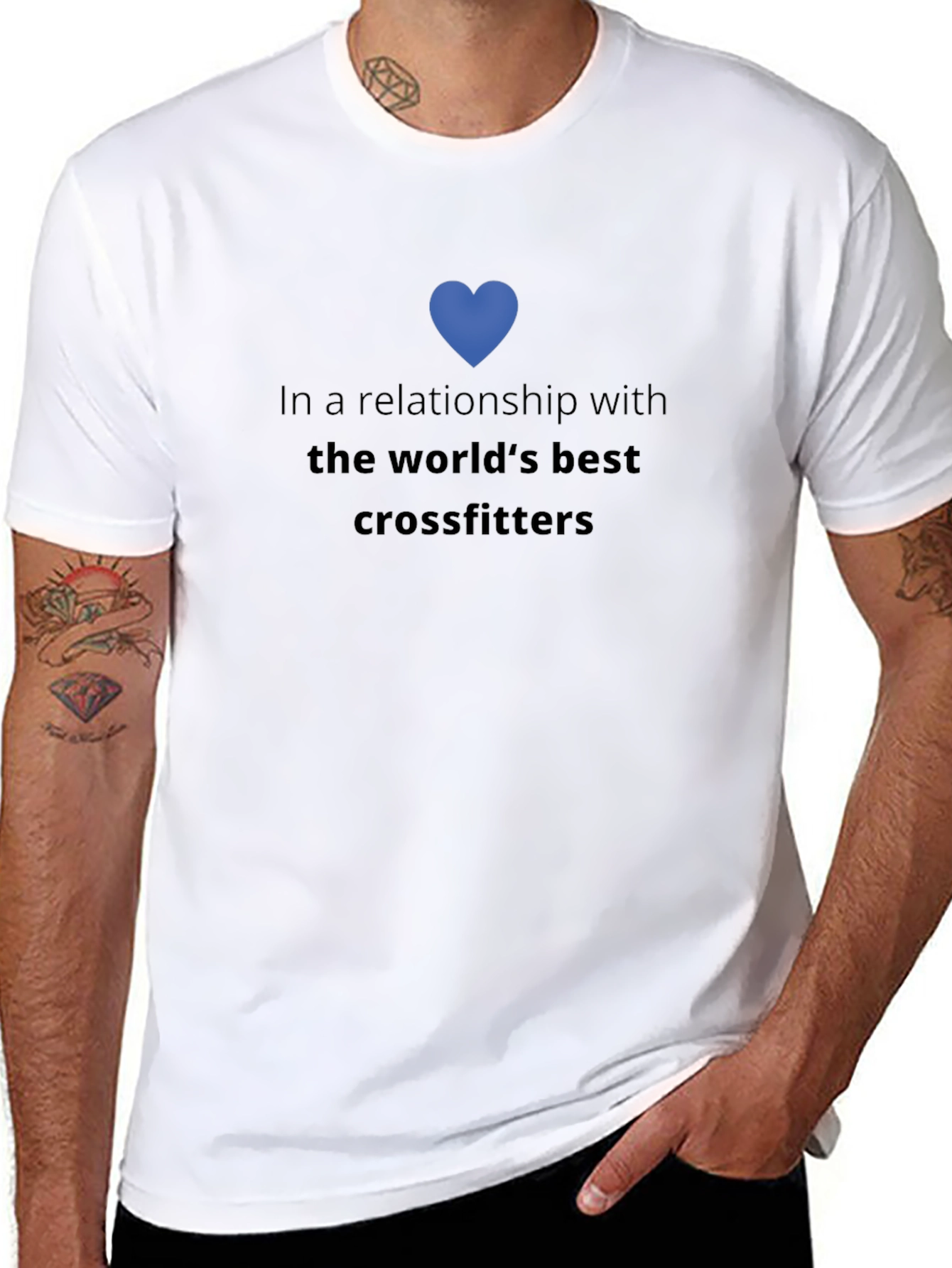 Crossfit Lover T-Shirt: In a Relationship with Crossfitters