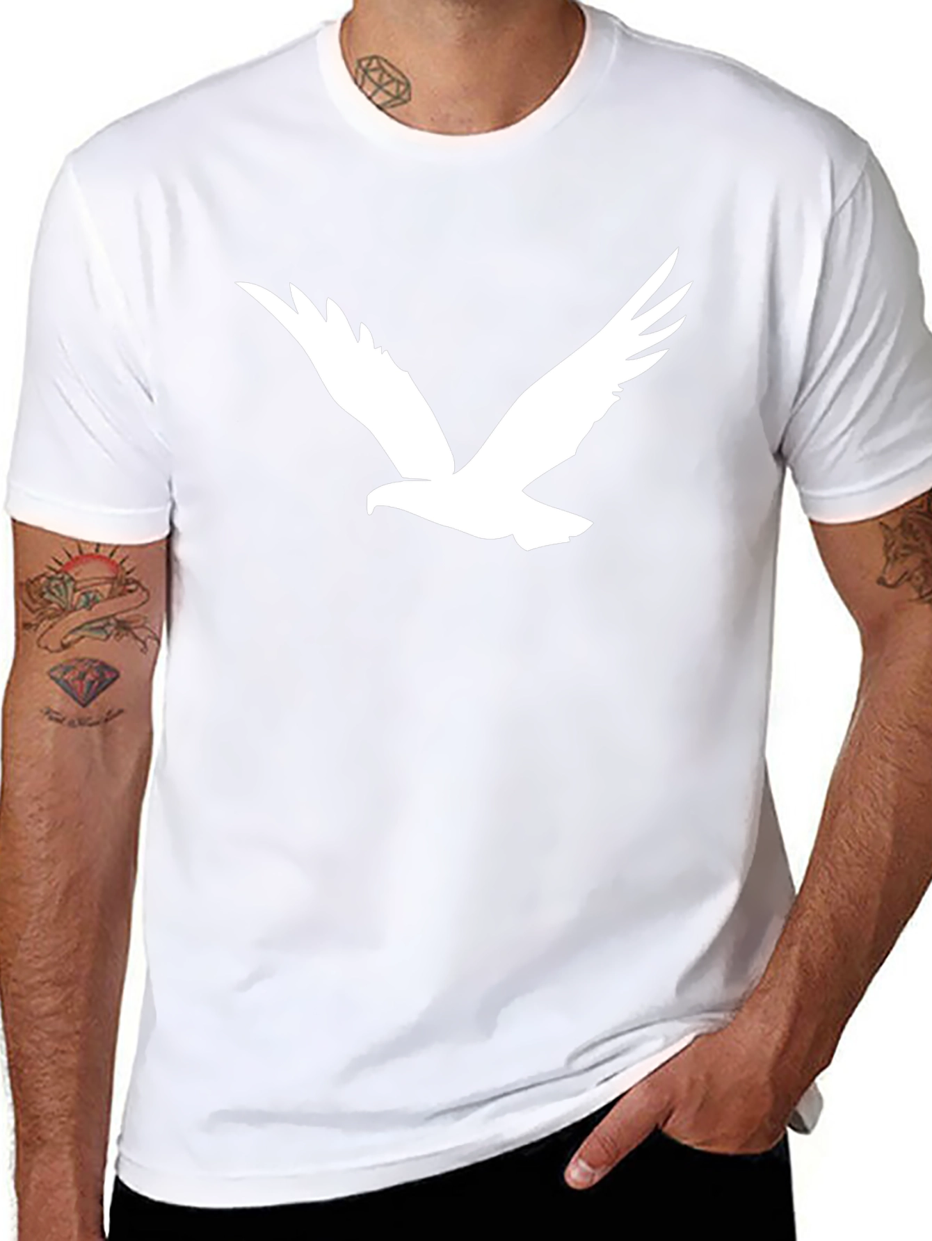Eagle Graphic Black T-Shirt