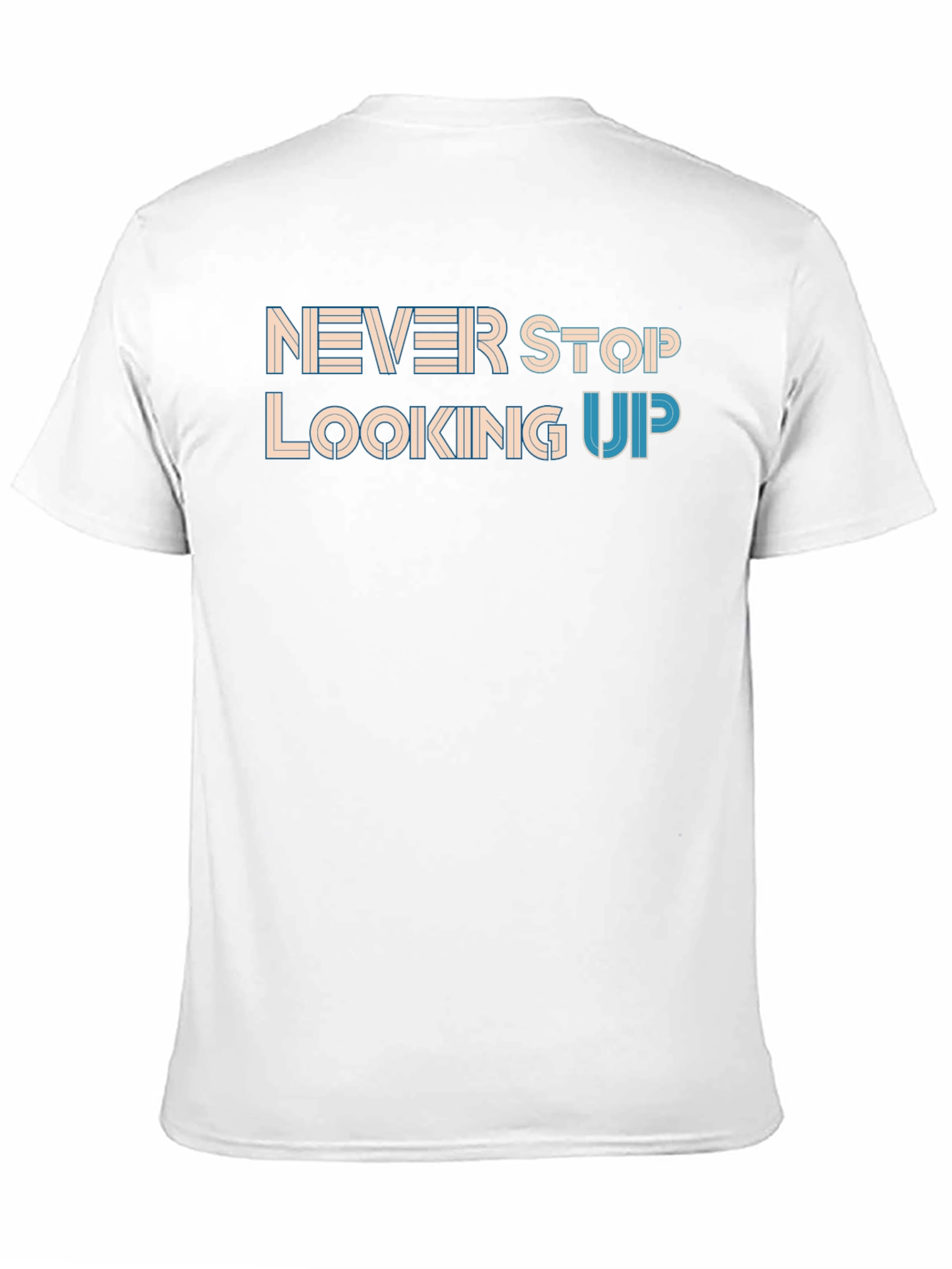 Never Stop Looking Up Black T-Shirt