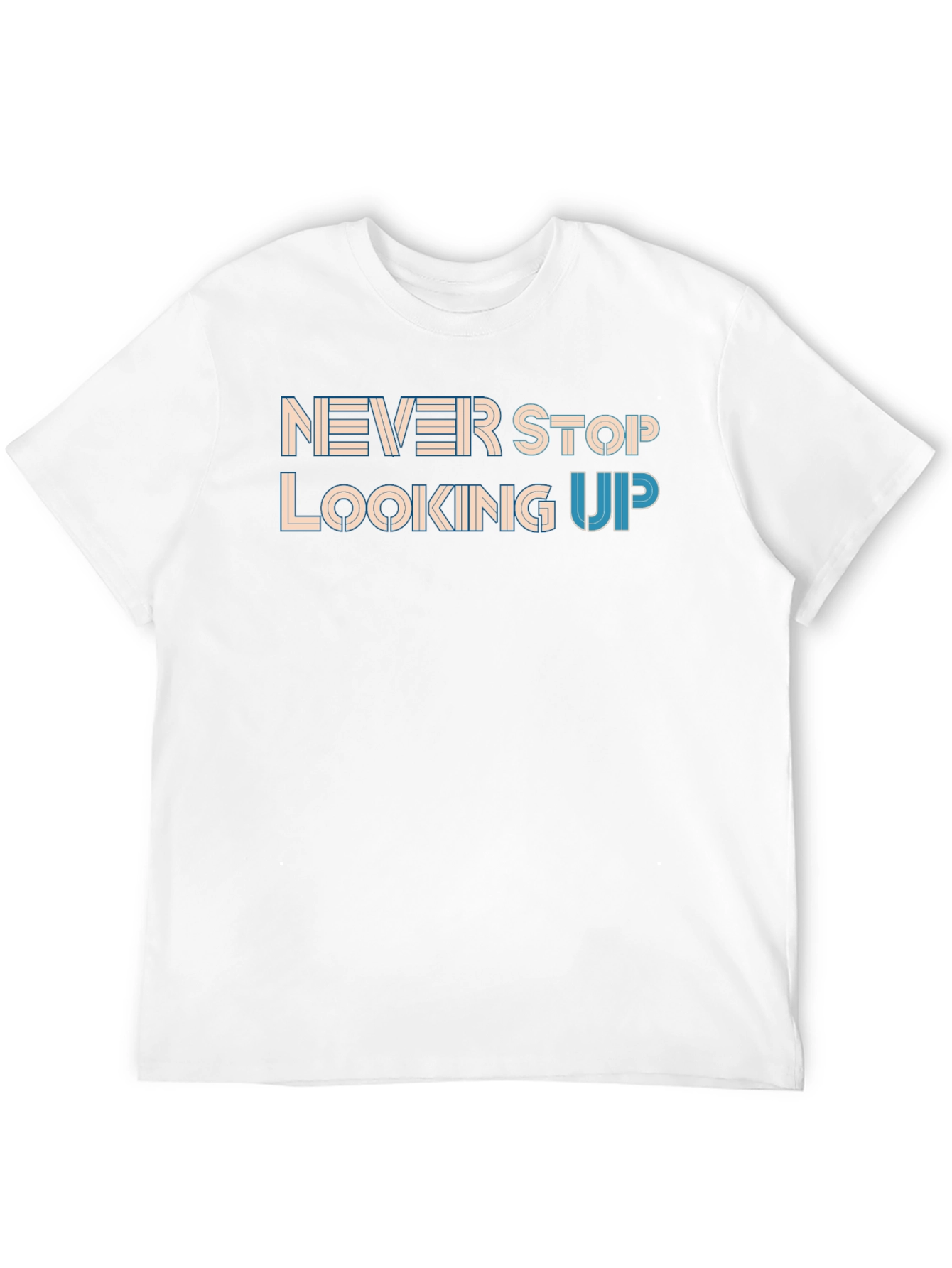 Never Stop Looking Up Black T-Shirt