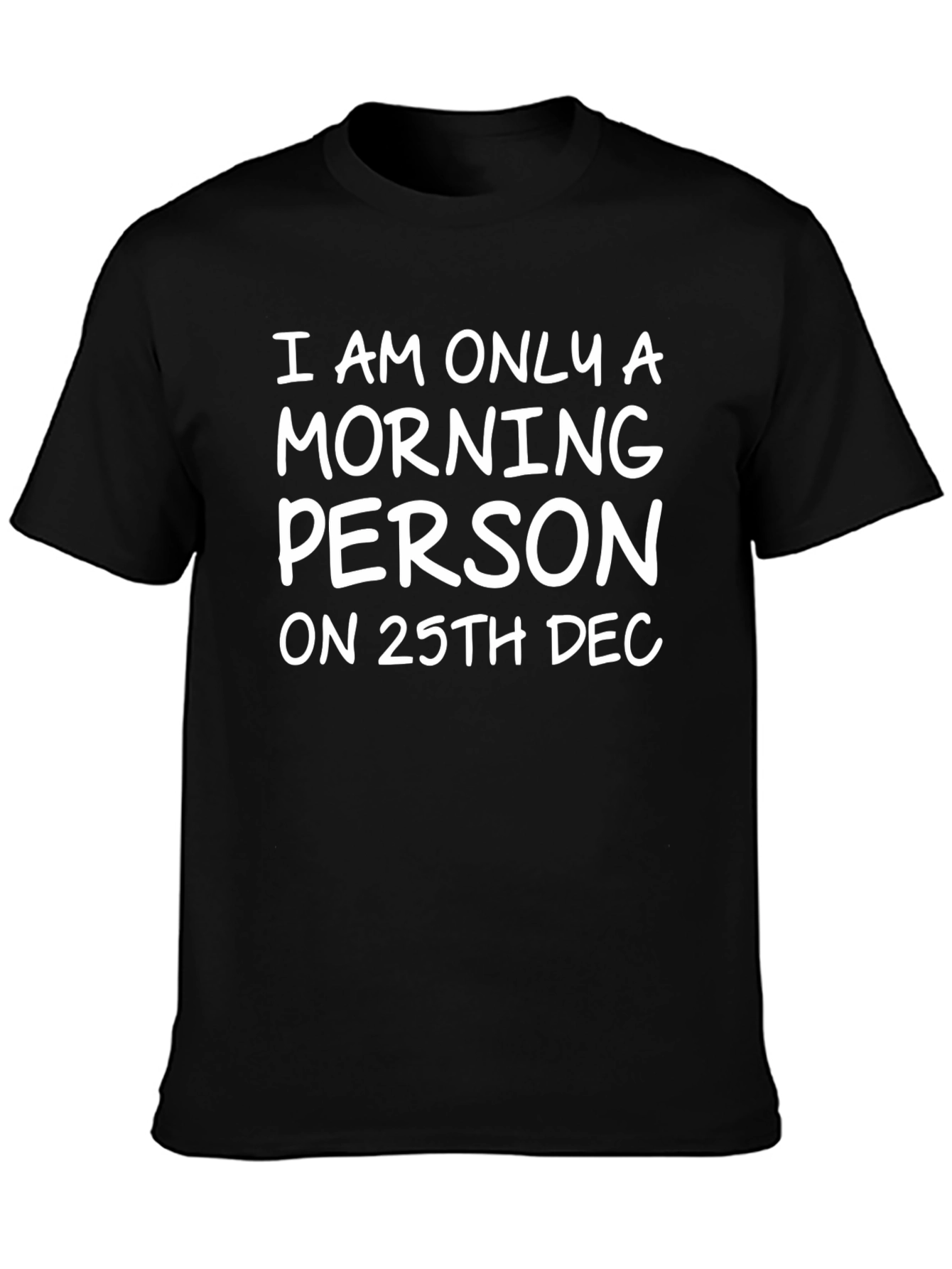 Funny Christmas Morning Person T-Shirt