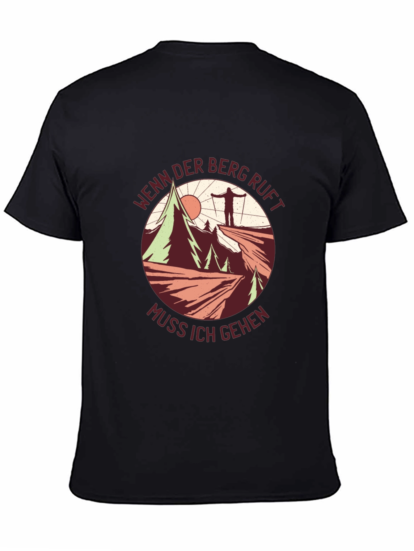 Mountain Calling T-Shirt - Hiker Adventure Tee