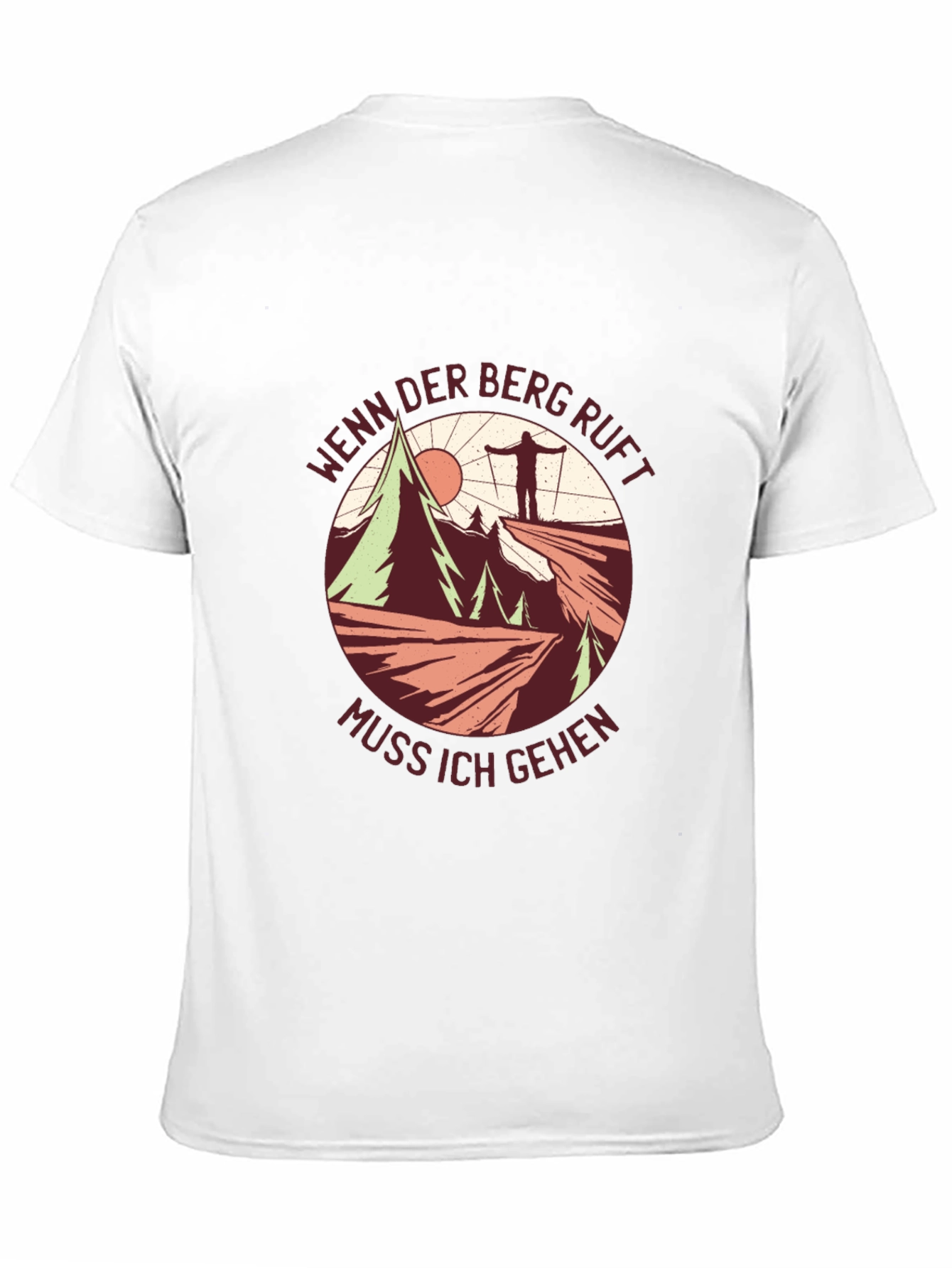 Mountain Calling T-Shirt - Hiker Adventure Tee