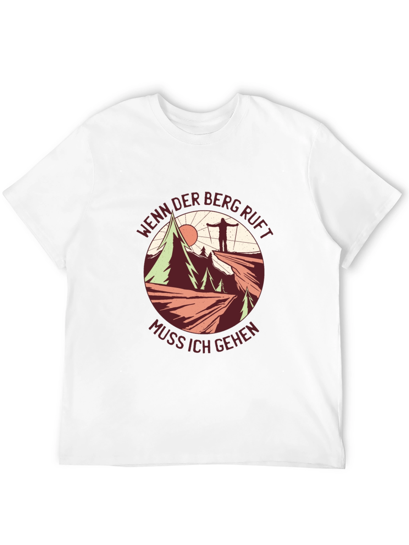 Mountain Calling T-Shirt - Hiker Adventure Tee