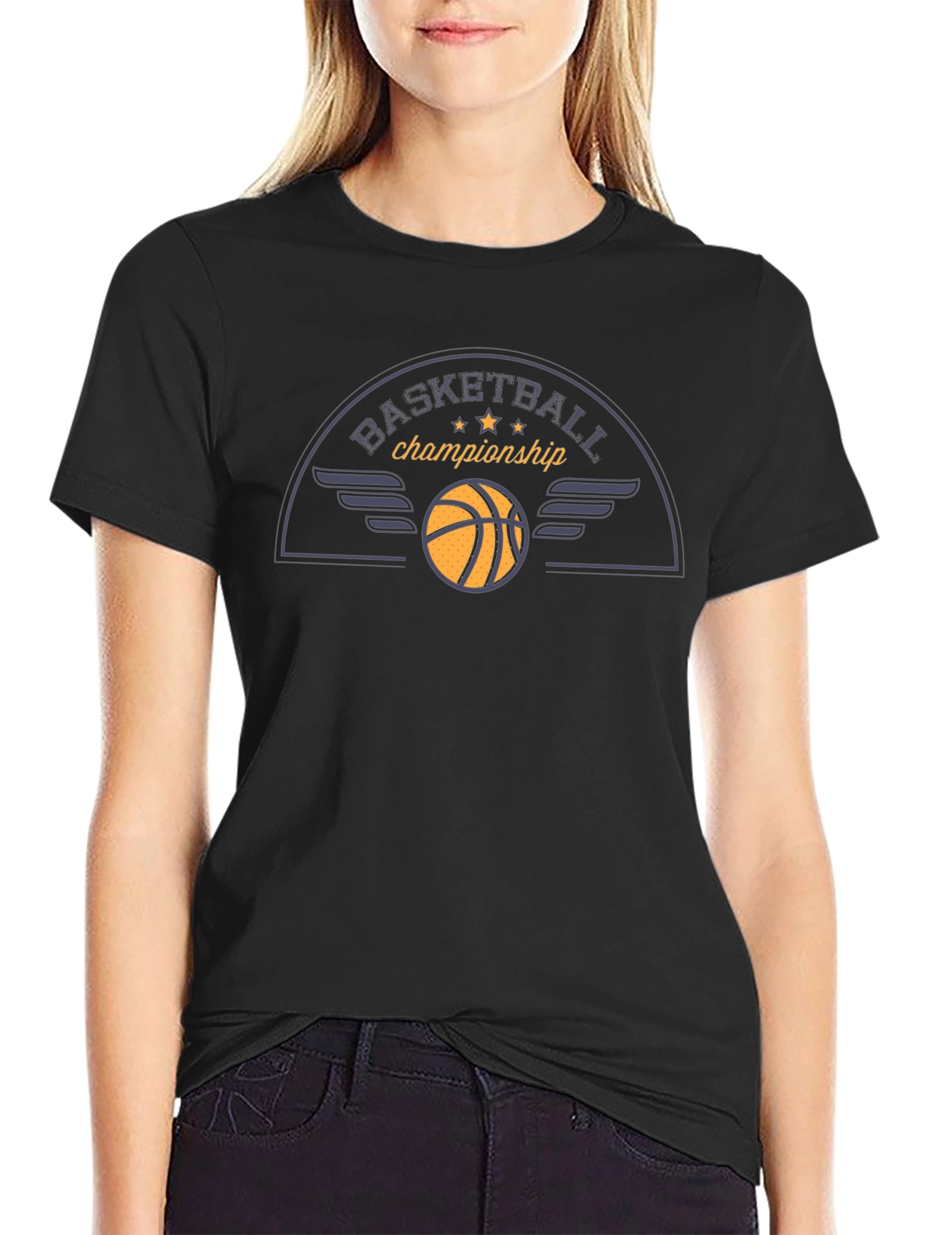 Basketball Championship Graphic T-Shirt