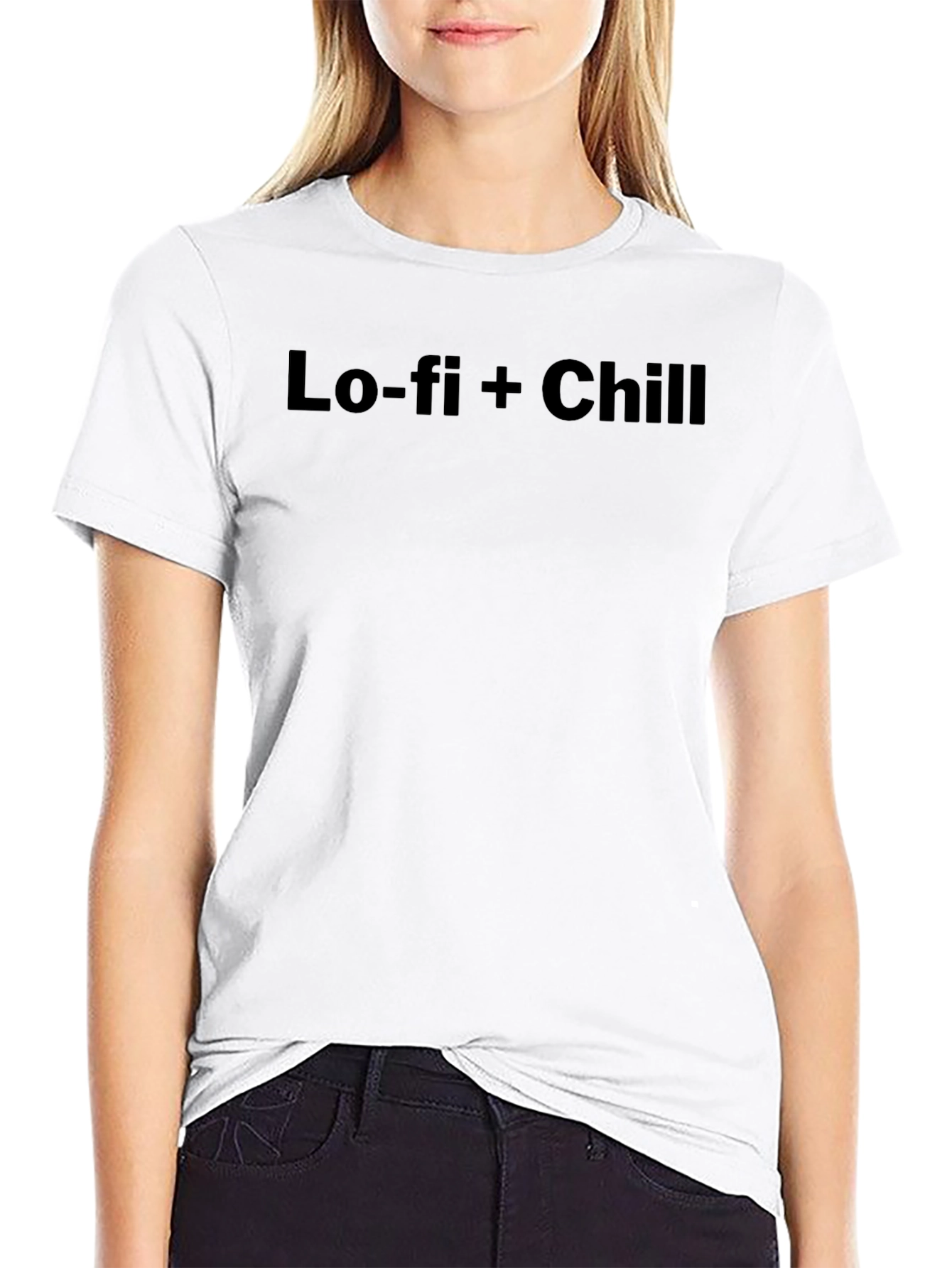 Lo-fi + Chill Black Graphic Tee