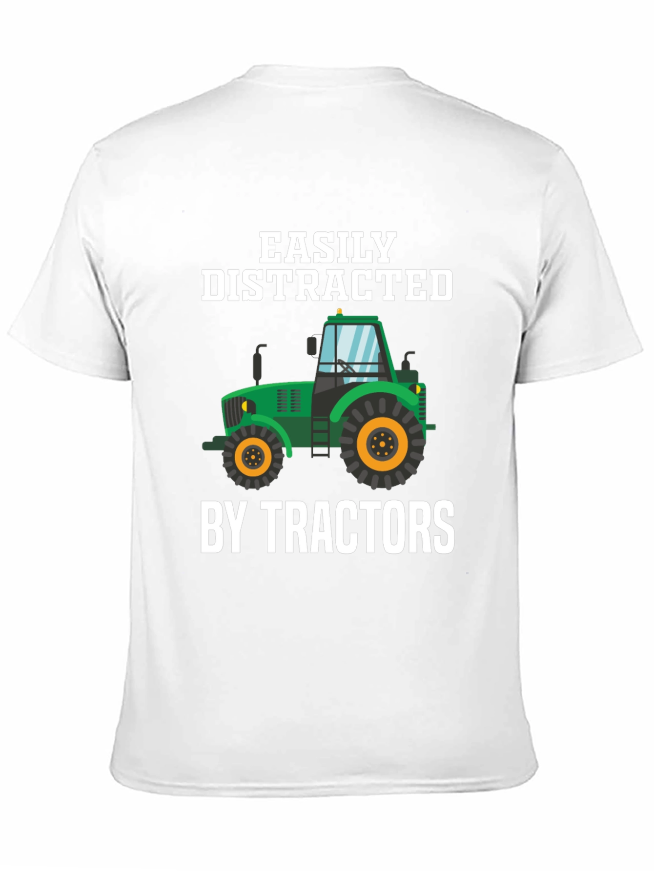 Easily Distracted By Tractors Tee